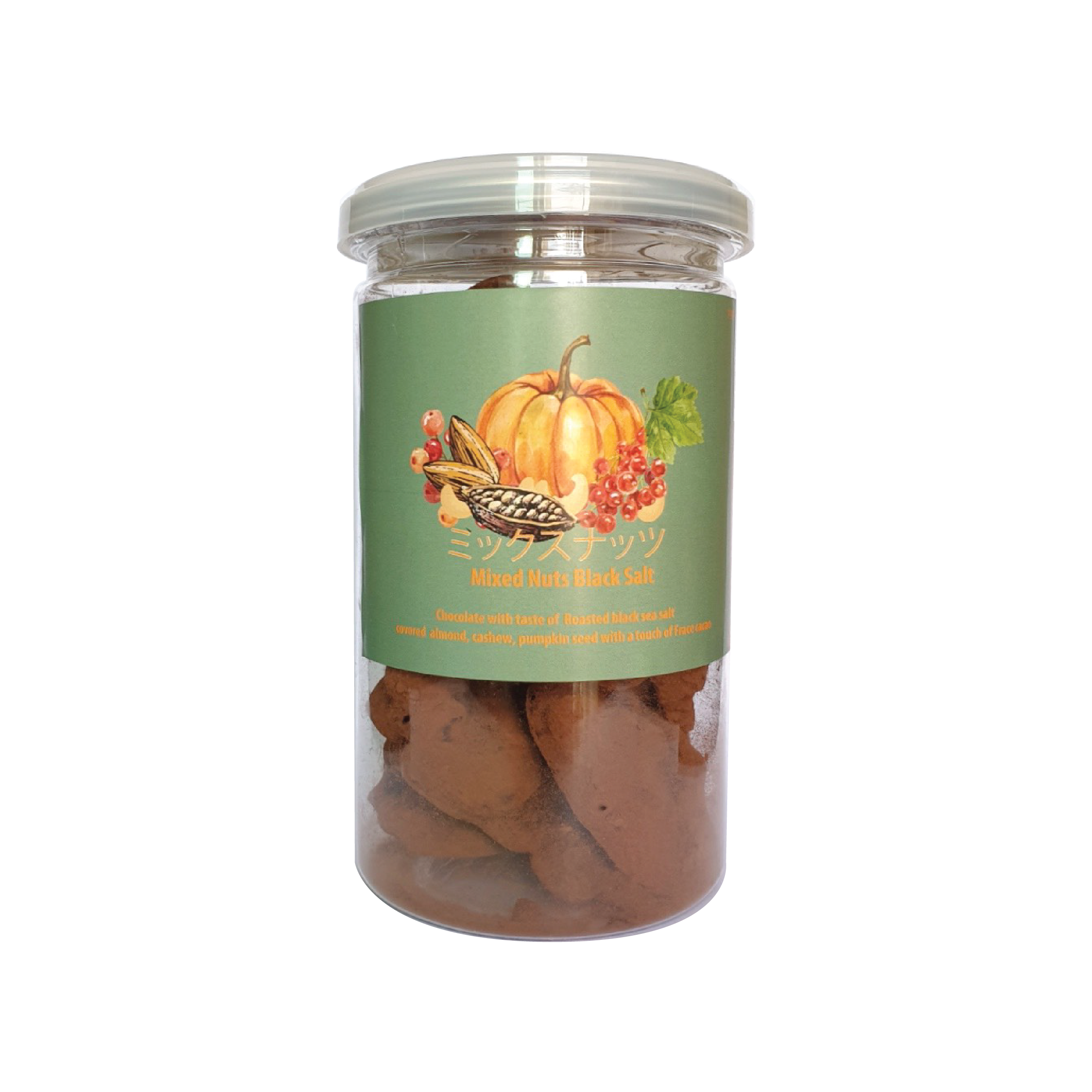 Mixed Nuts Black Salt