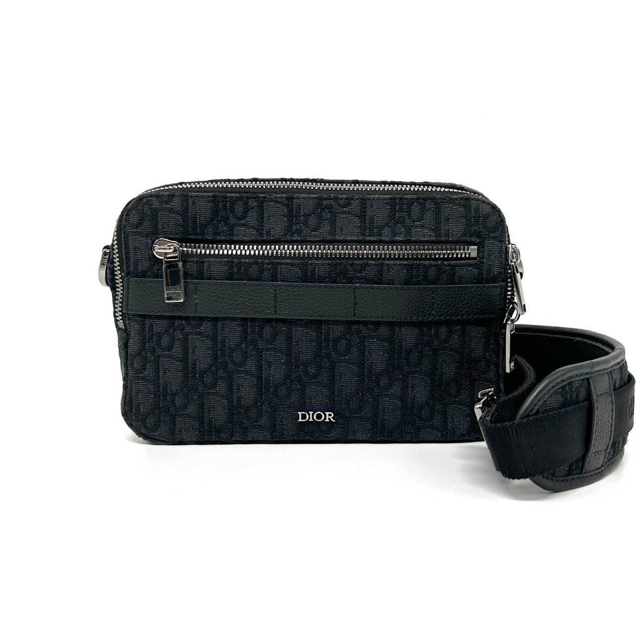 Dior Safari messenger black oblique rhw dc23