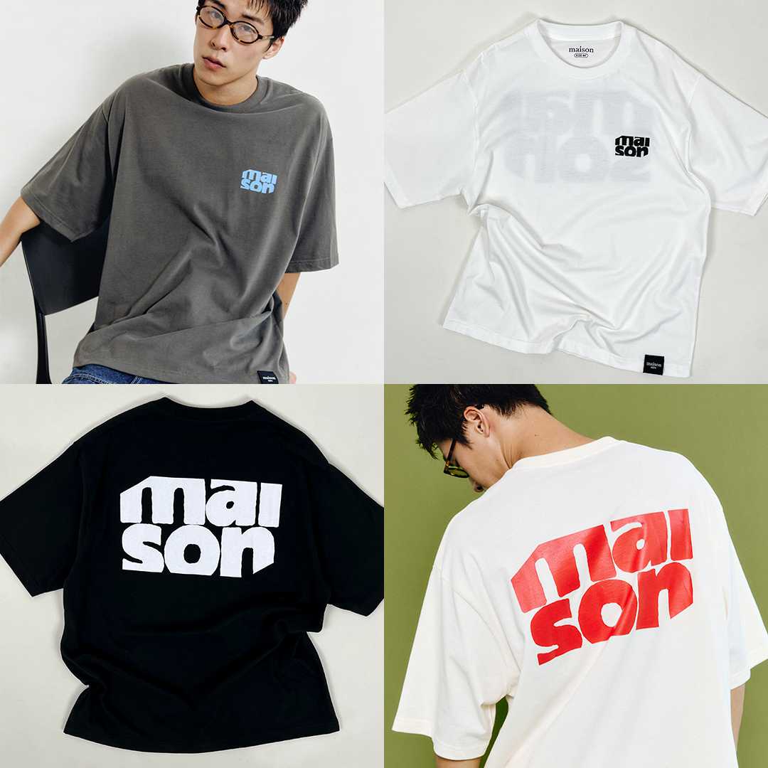 maison KEEPS | maison Box Oversized Tee | Unisex | เสื้อยืด oversized ผ้านุ่มพิเศษ