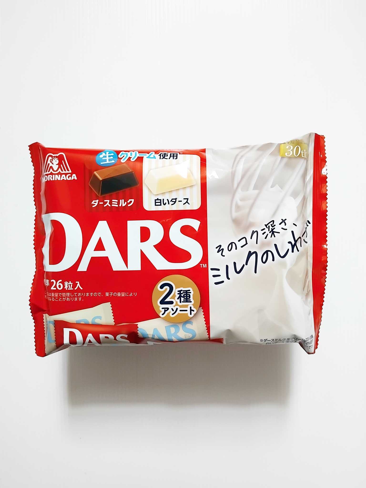 Morinaga Dars  ช็อกโกแลตและช็อกโกแลตนม