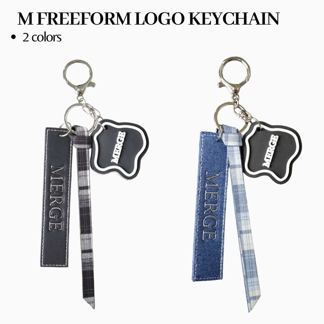 Merge Official - M Freeform Keychain (พร้อมส่ง)(เปิดขาย 8 Aug 12.00)