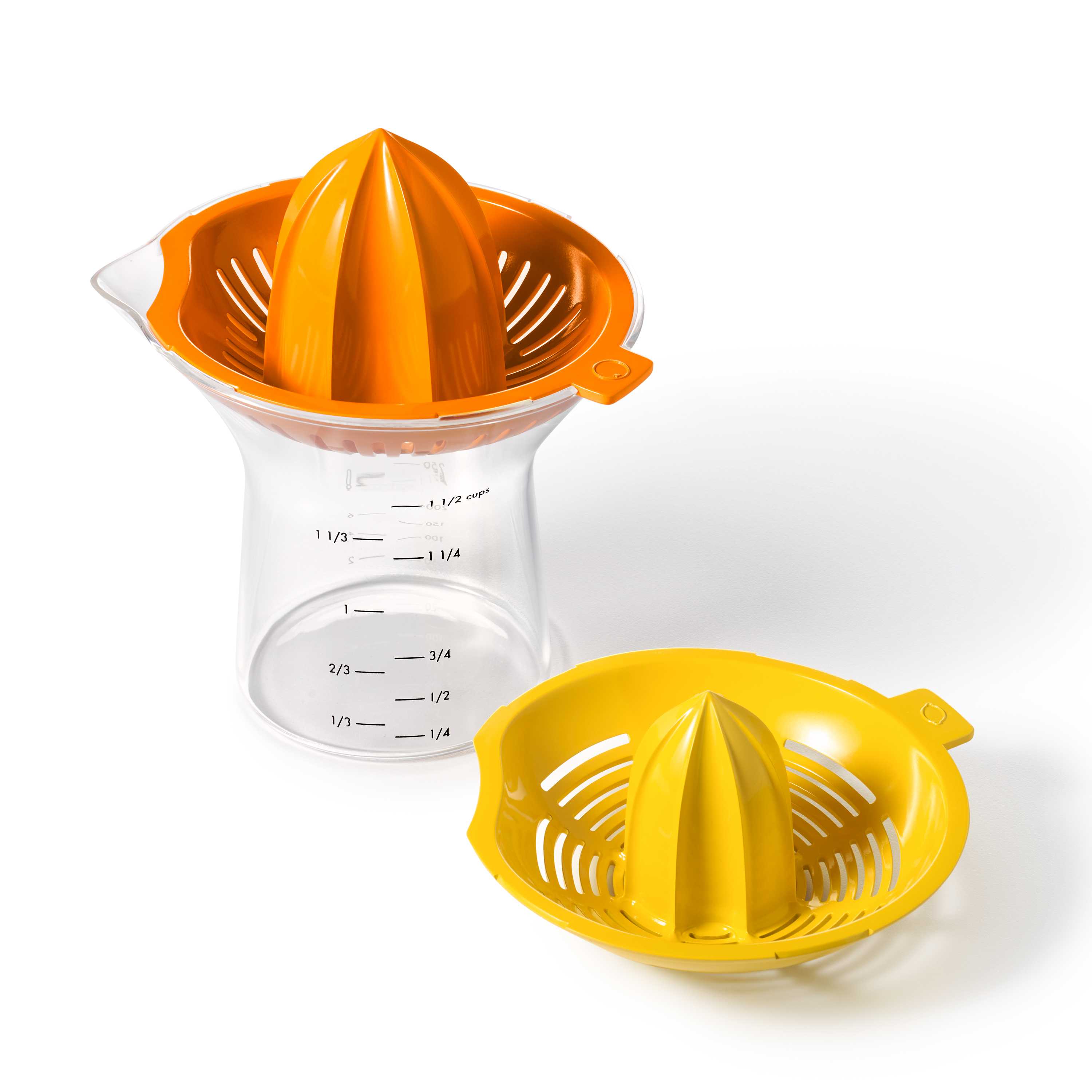OXO ที่คั้นน้ำผลไม้ ขนาดใหญ่ เปลี่ยนหัวคั้นได้ l 2-in-1 Citrus Juicer