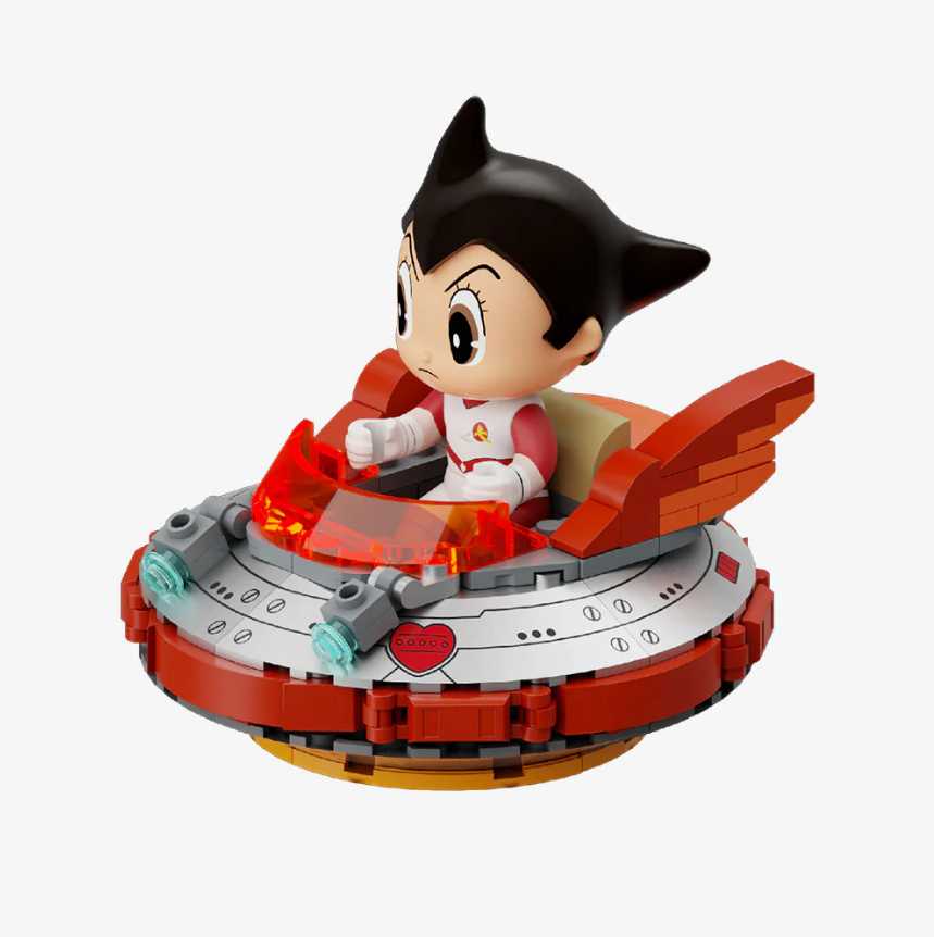 Pantasy Astro Boy Fantastic Car Series - UFO ตัวต่อพลาสติก รุ่นมินิแอสโทรบอย ยูเอฟโอ