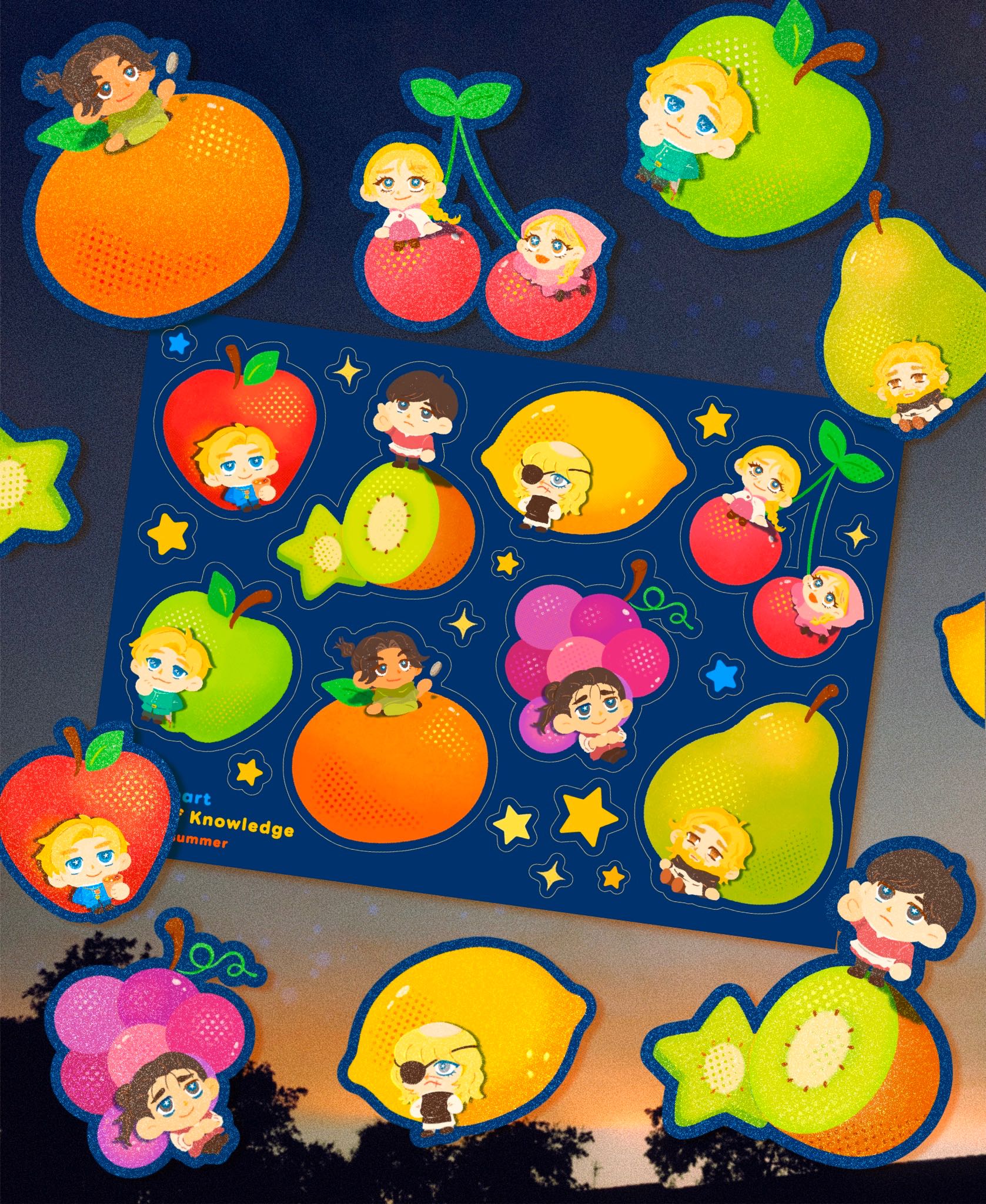 🌍 Orb • FA Fruit Stickersss 🌟