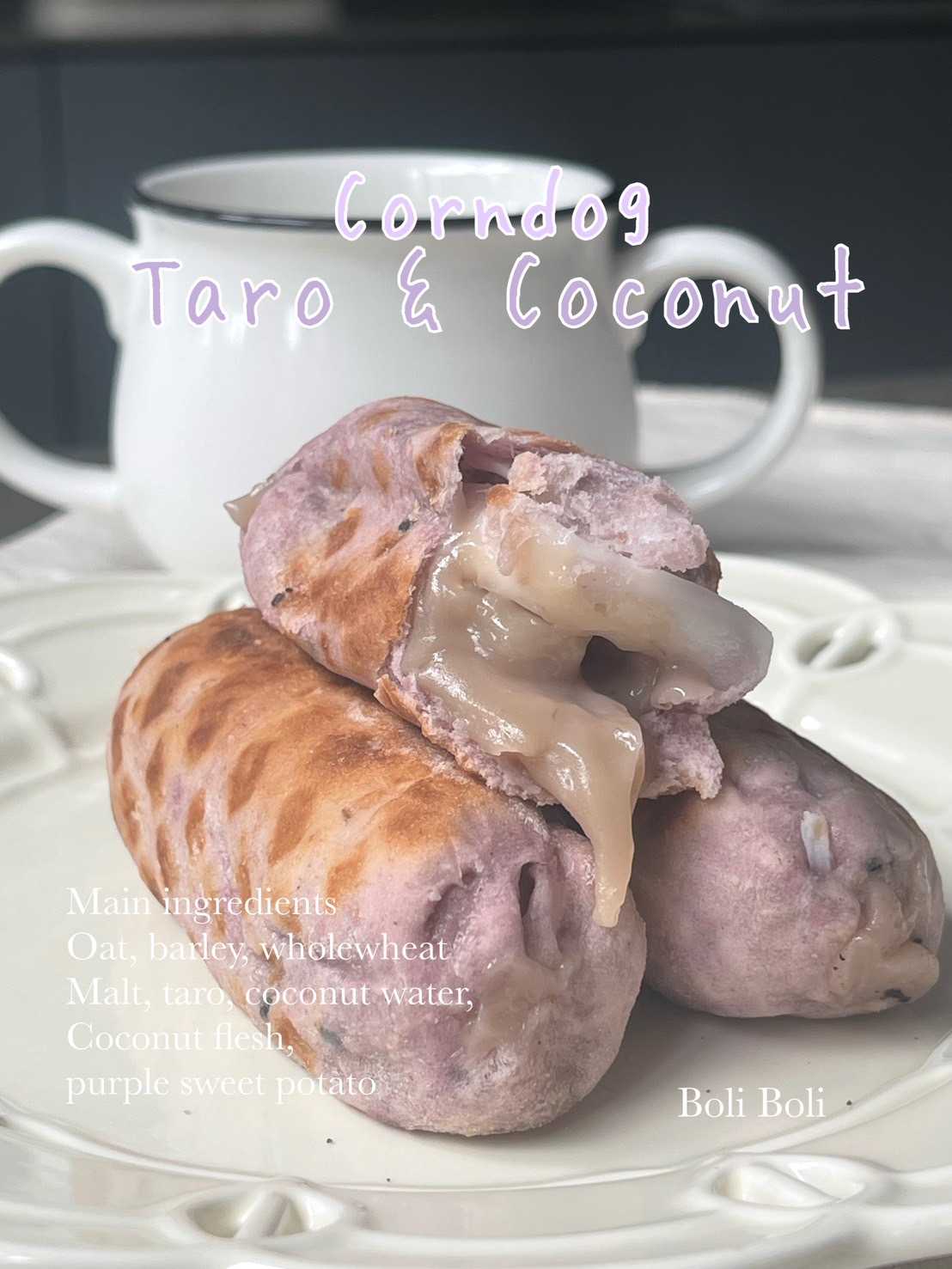 Boli - Corndog Taro and Coconut