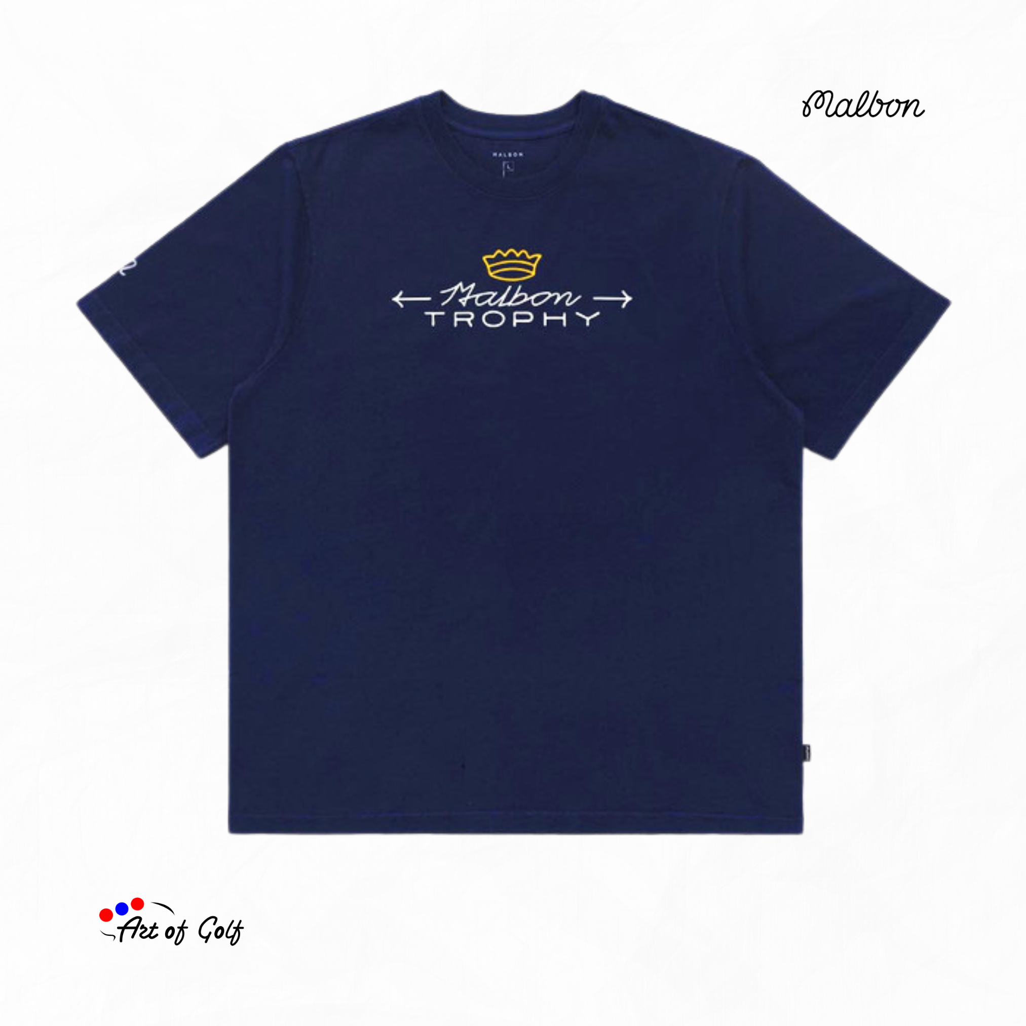 Malbon Men’s Trophy T-Shirt - (Navy)