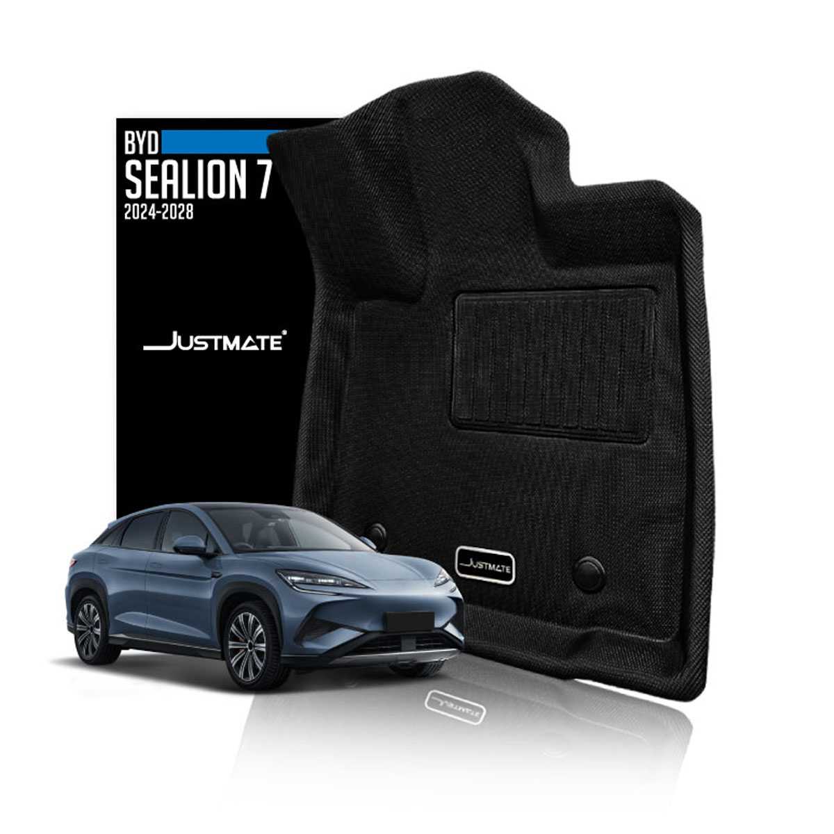 [JUSTMATE] BYD พรมปูพื้นรถยนต์ SEALION 7 2024 - 2028