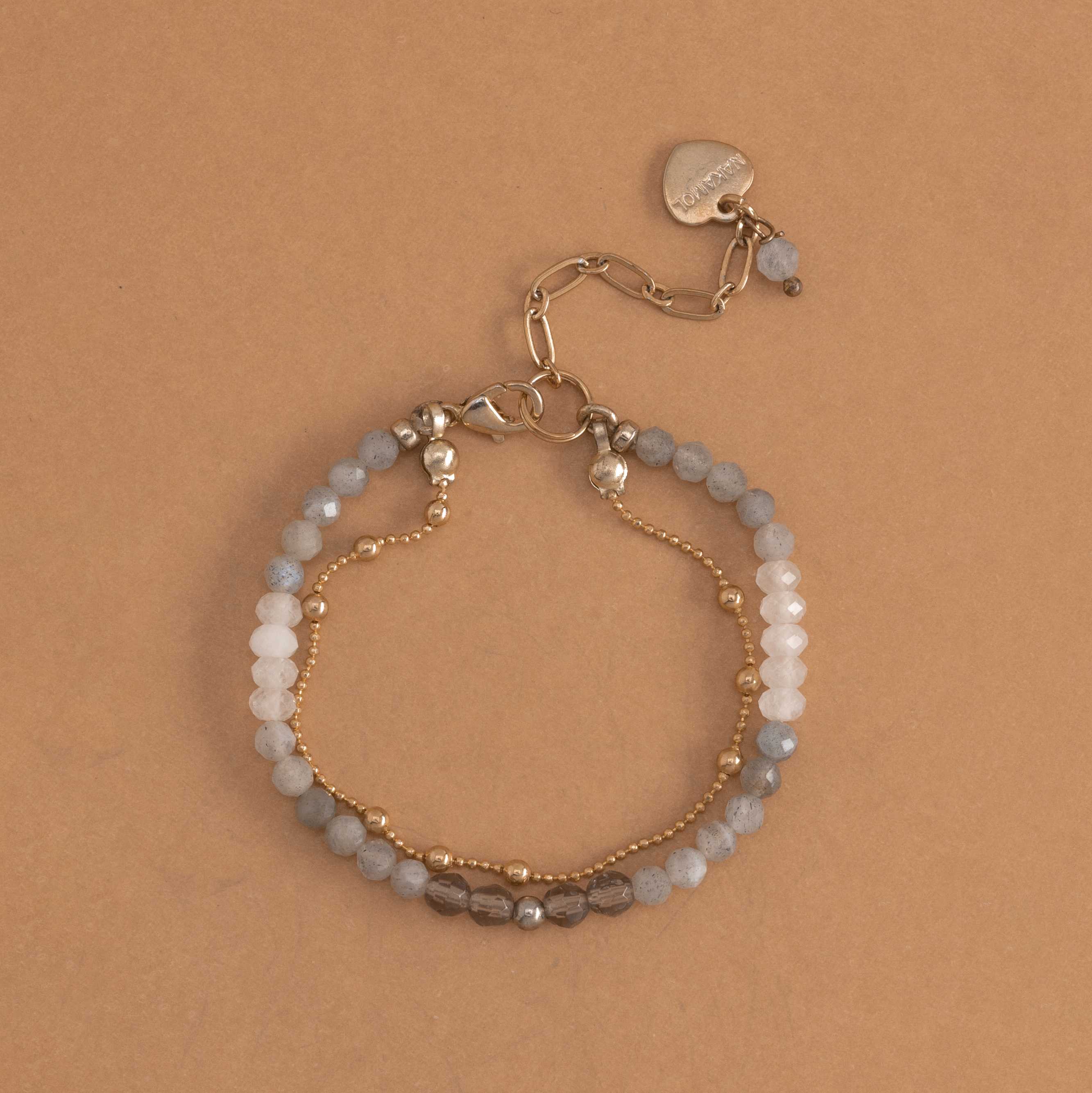 MIX LABRADORITE-LUCKY CHARM Bracelet [SPECIAL EDITION] 