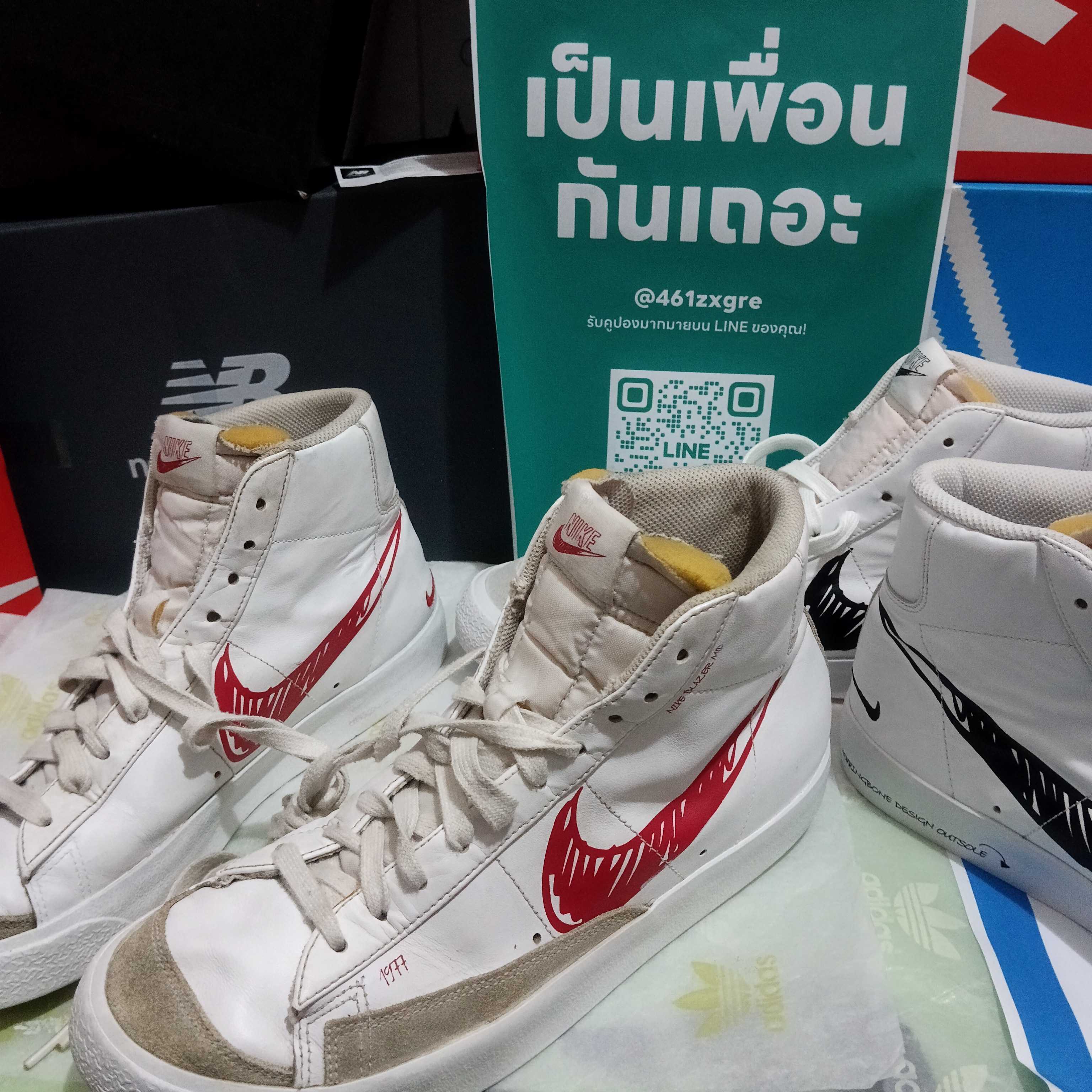 Nike Blazer Mid 77 Sketch /Red / 42