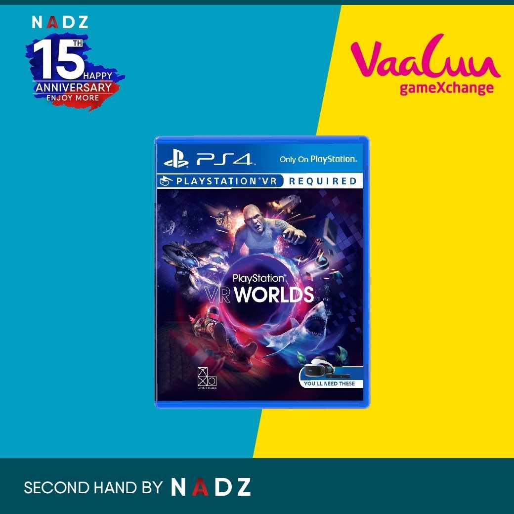 (USED) PS4-G: PLAYSTATION VR WORLDS (VR)(R3)(EN)