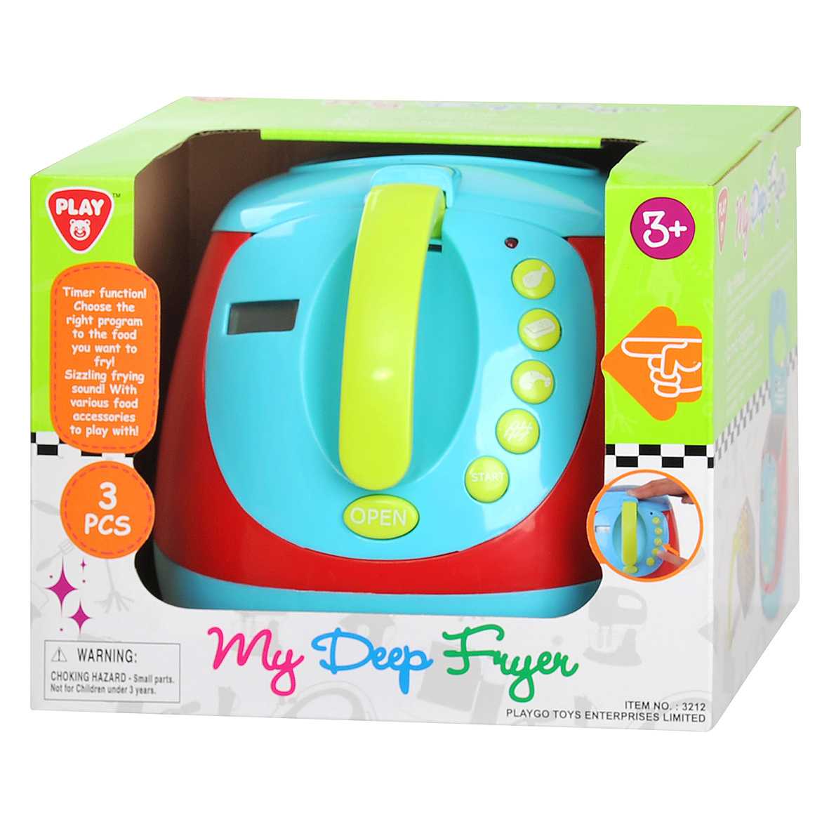 Playgo ของเล่นพัฒนาการ หม้อทอดลมร้อน(PG-3212)