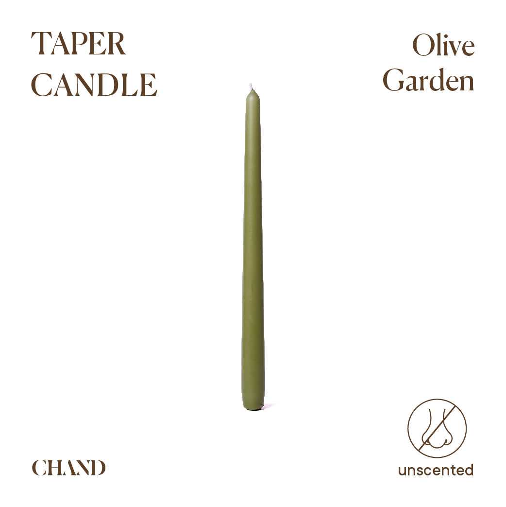 Olive Garden Taper Candle