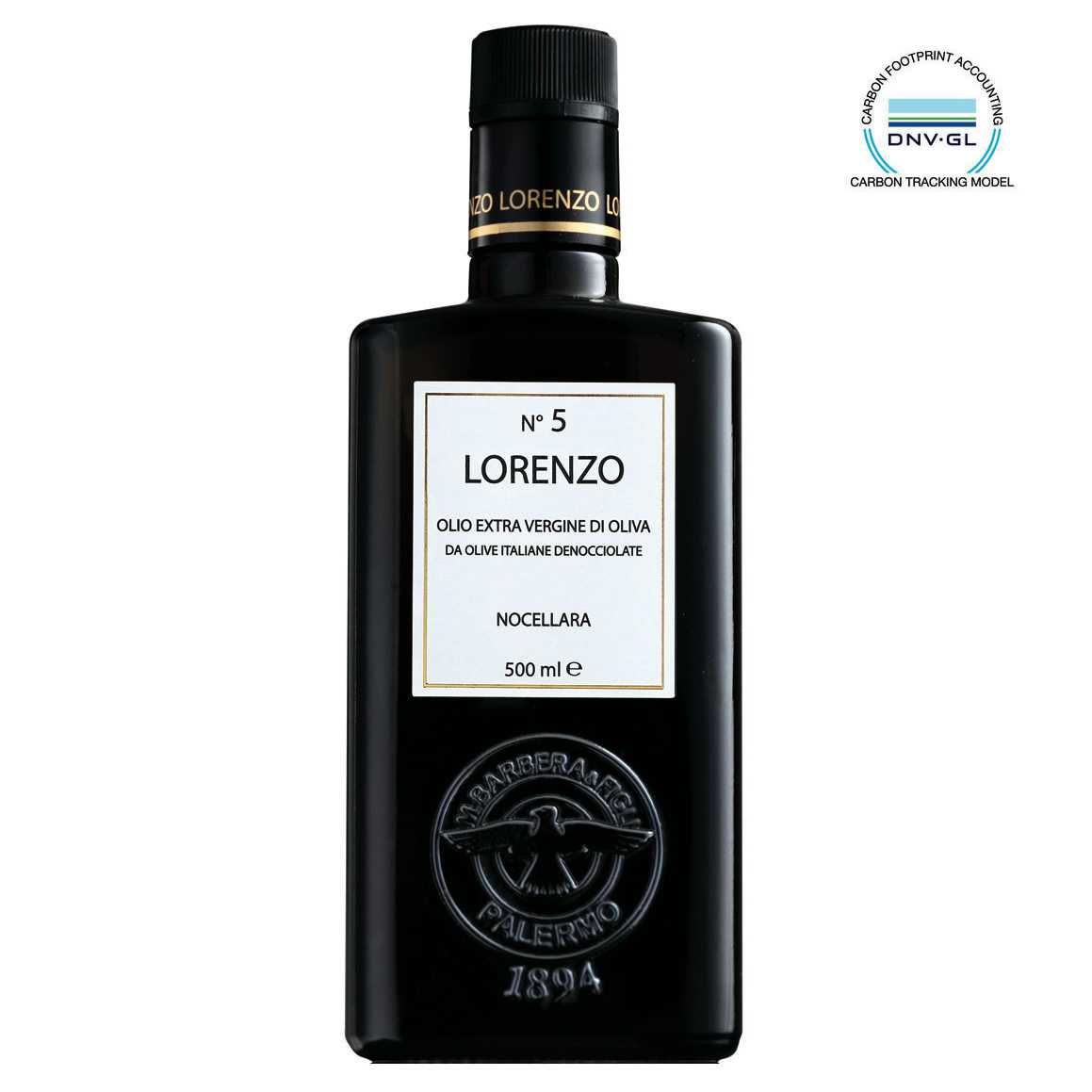 E.V.O. Oil Lorenzo N.5 (Sicily) – 500ml