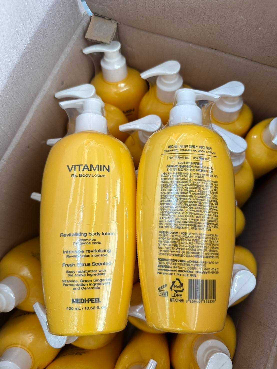 โลชั่น​ทาตัว Medi-Peel Vitamin Rx. Body Lotion 400mL. 