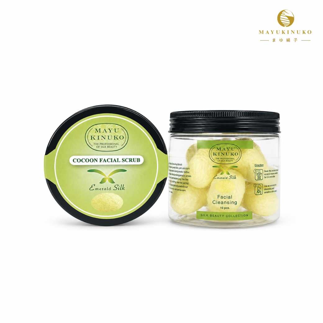 EMERALD SILK COCOON SCRUB