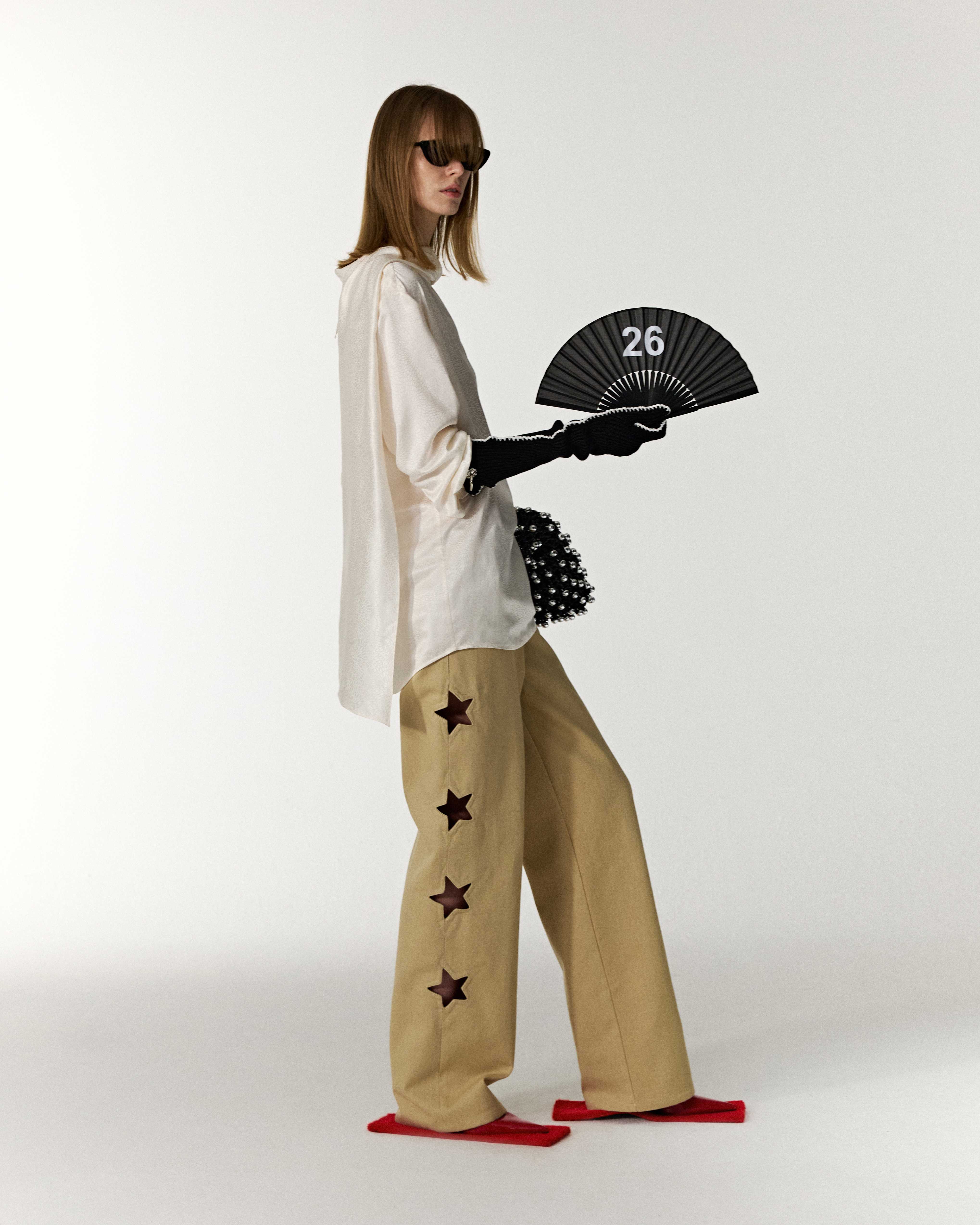 LEJE ÉTOILE COTTON PANTS - BEIGE