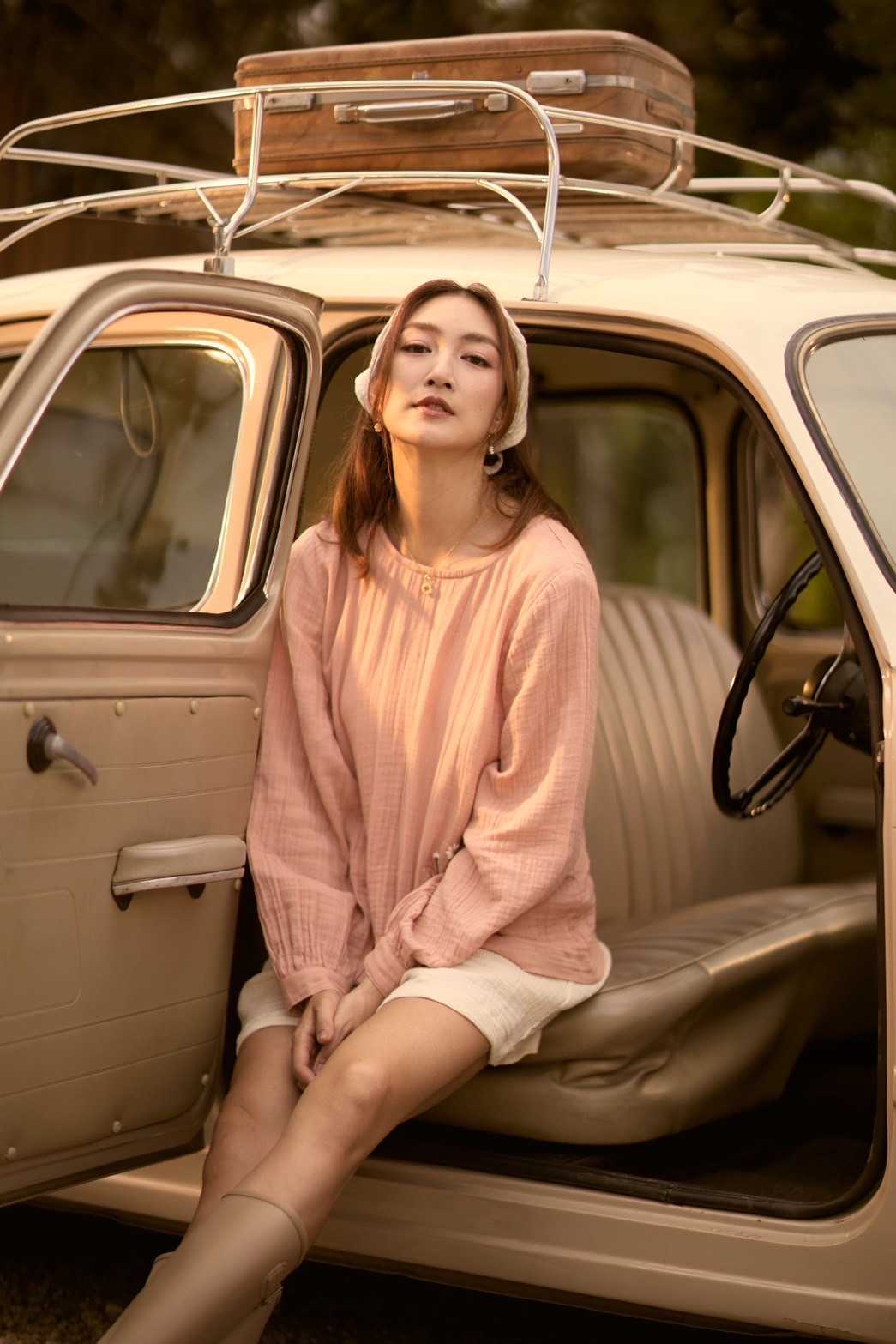 Daisy Top เดซี่ท็อป เสื้อแขนยาวกระเป๋าปัก(Be