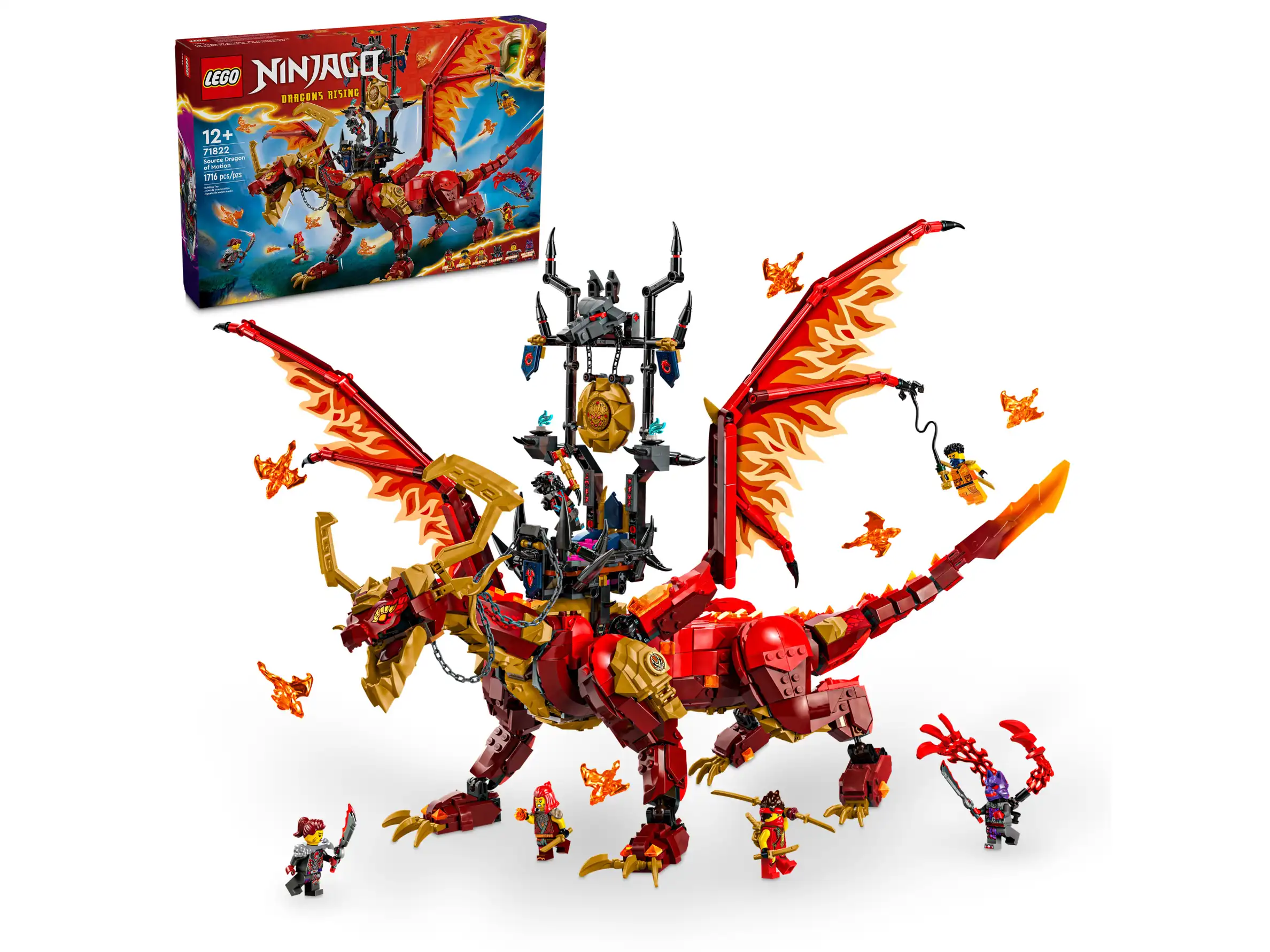 LEGO 71822 Source Dragon of Motion(สินค้าซื้อแล้วไม่รับเปลี่ยนคืน)