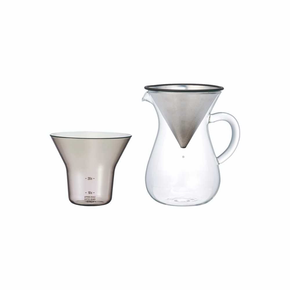 SCS coffee carafe set stainless steel