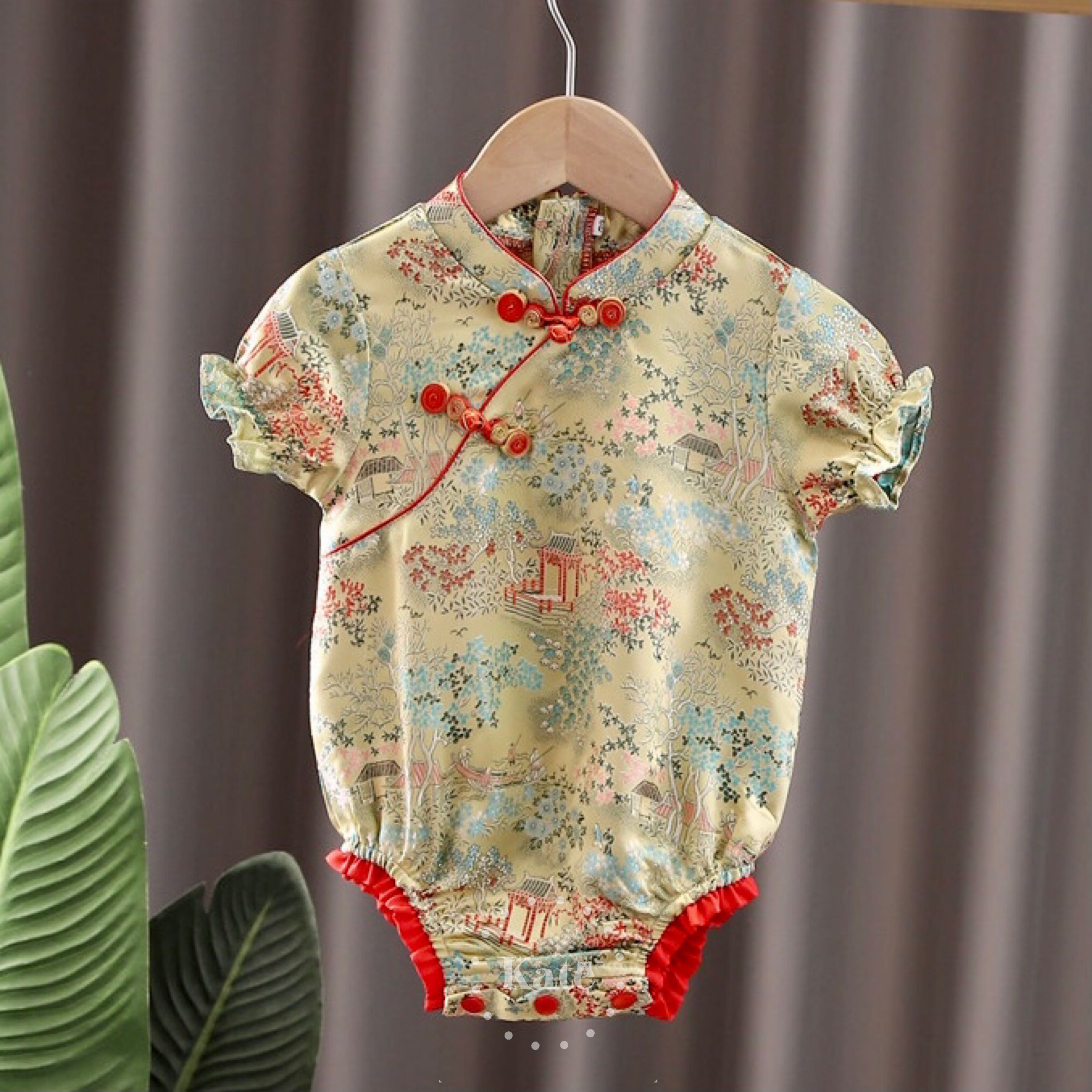 Qipao body suit 💛🧧 K096