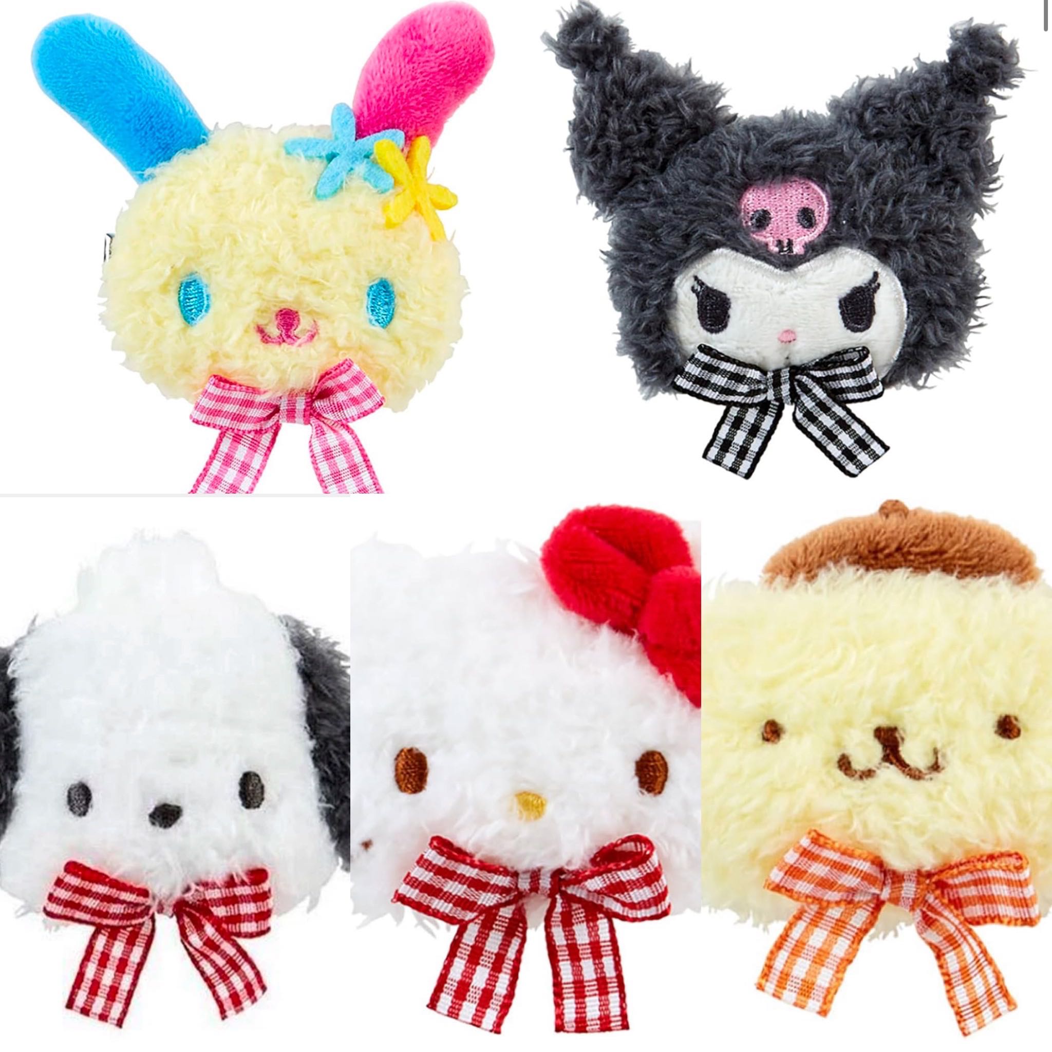 New Sanrio Face Shape Hair Clip กิ๊ปติดผม แบบชิ้นเดี่ยว น่ารักมาก