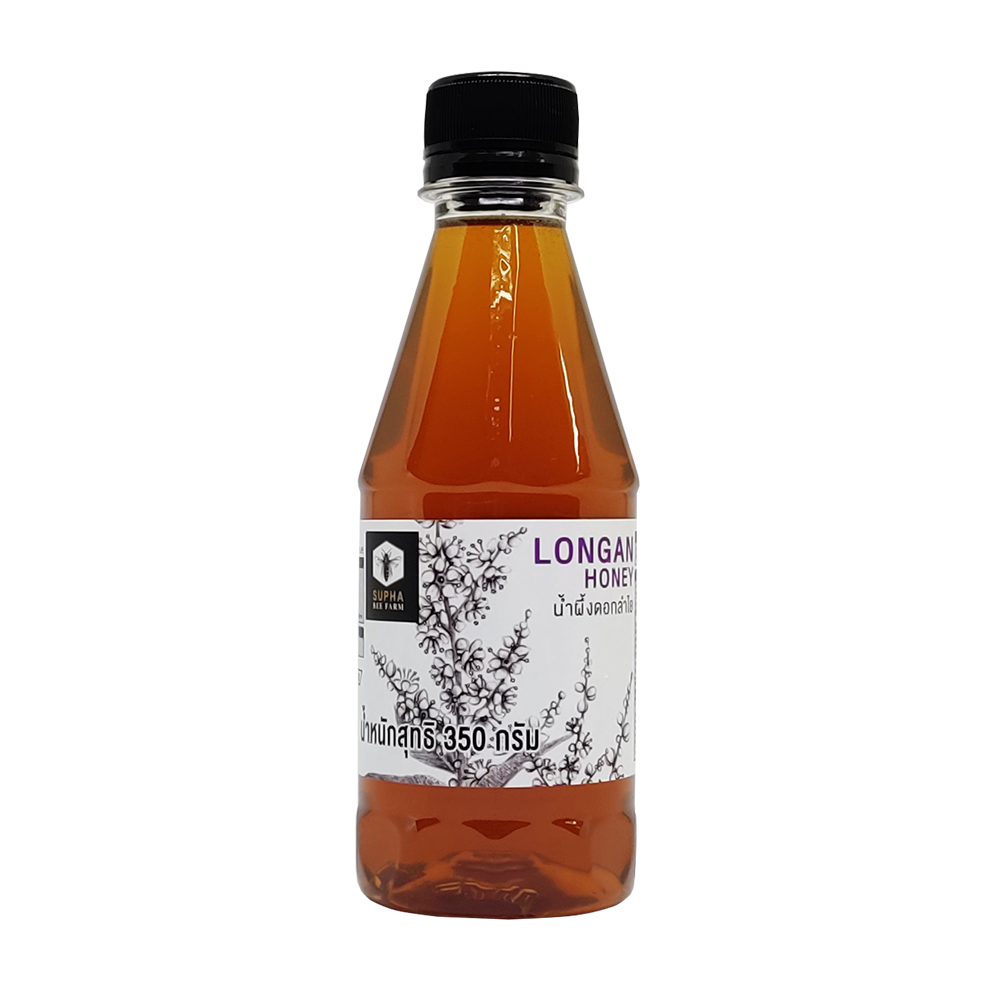 น้ำผึ้งดอกลำไย 350 กรัม Longan Honey 350g