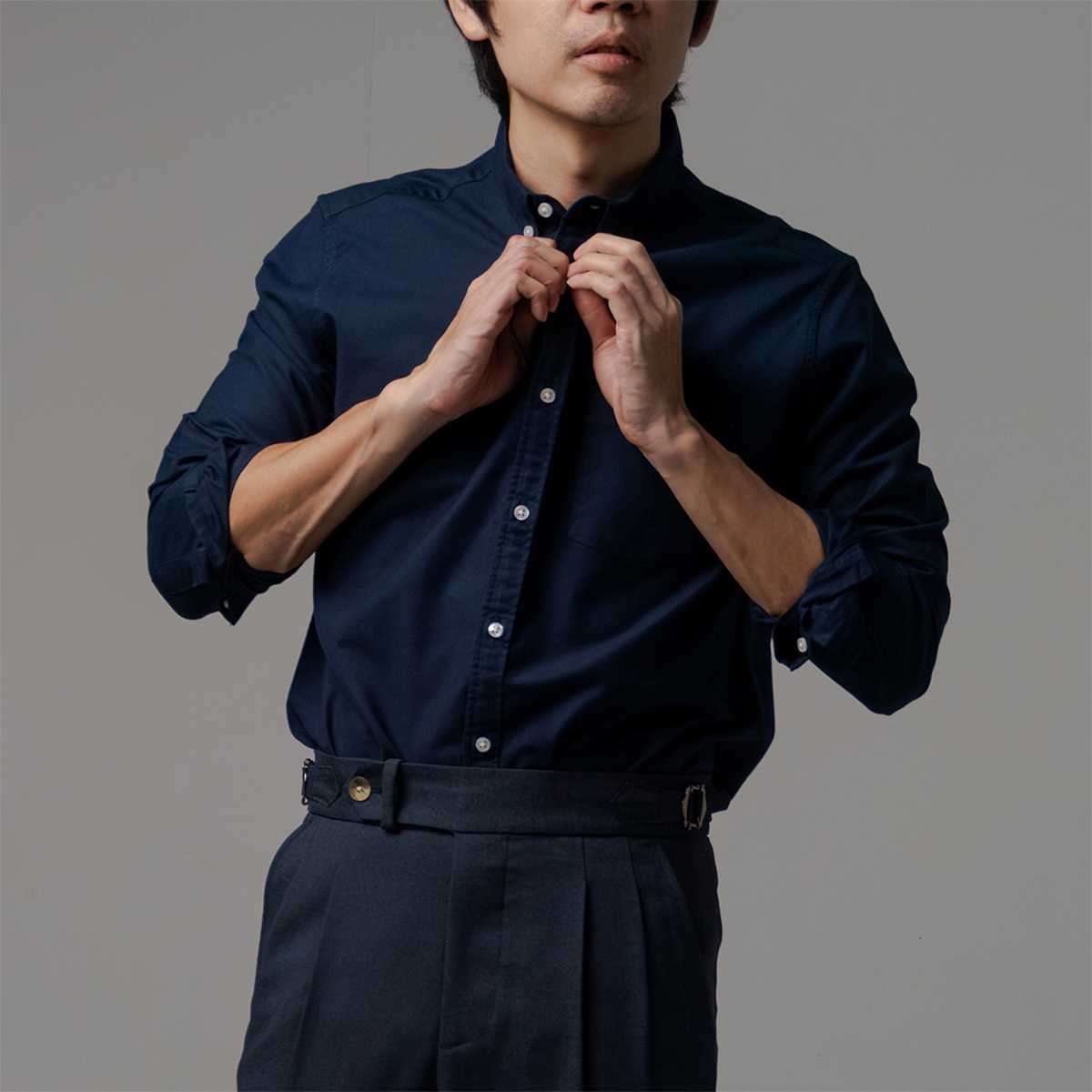 Oxford Shirt สี Navy