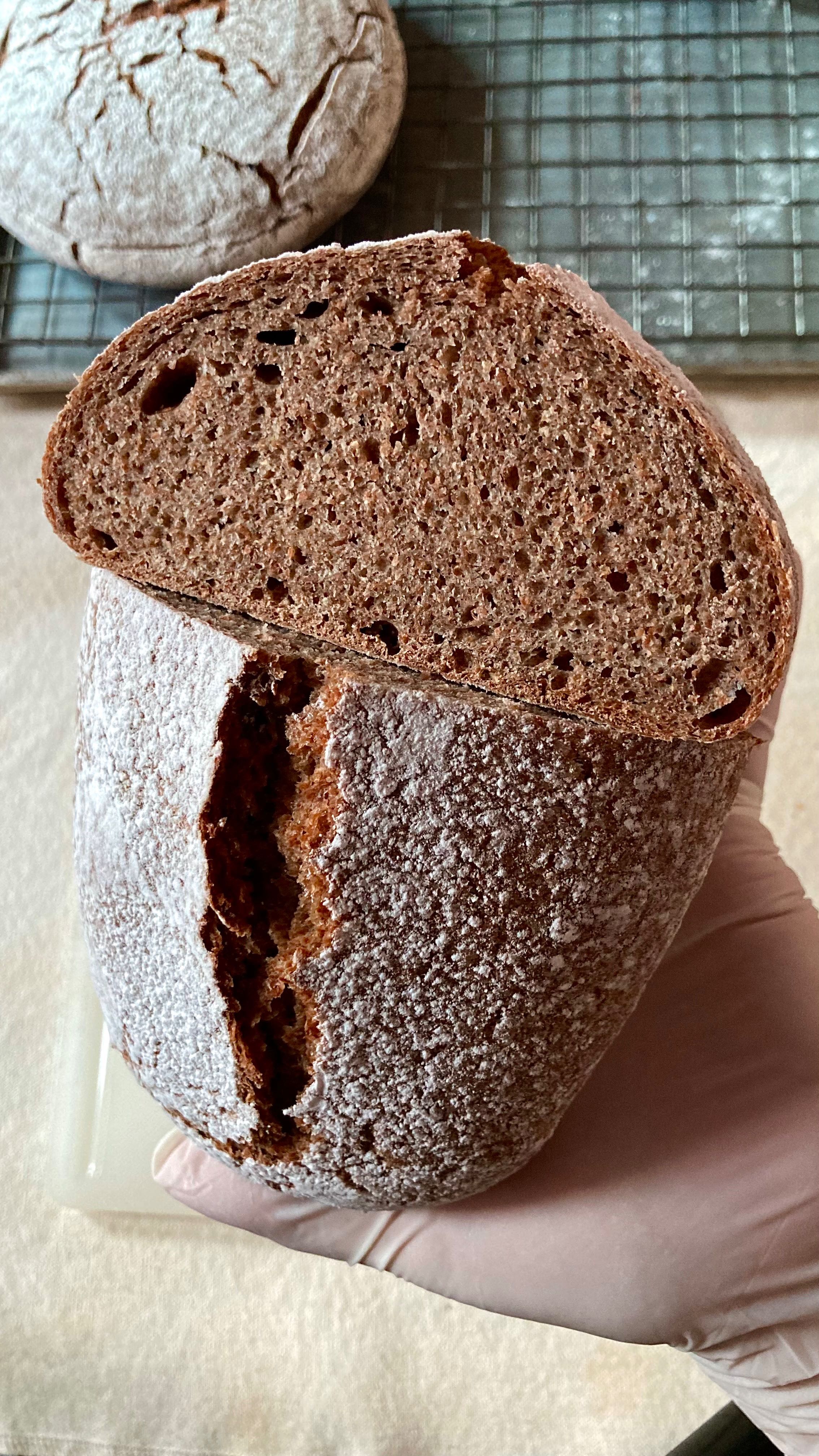 50% Whole Wheat Sourdough