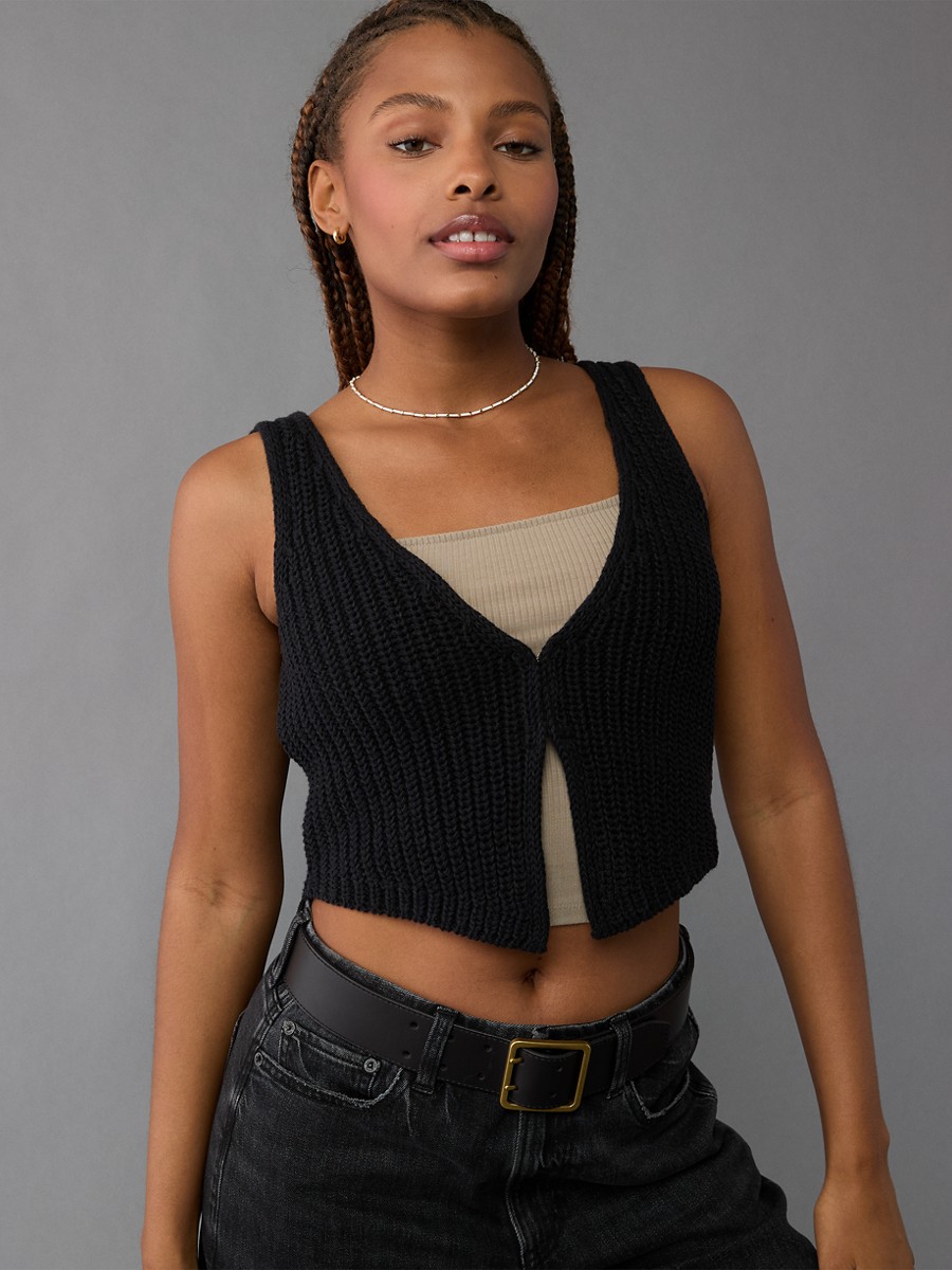 เสื้อกันหนาว ผู้หญิง 1180 DOUBLE CLASP VEST ( 034-1180-001 )