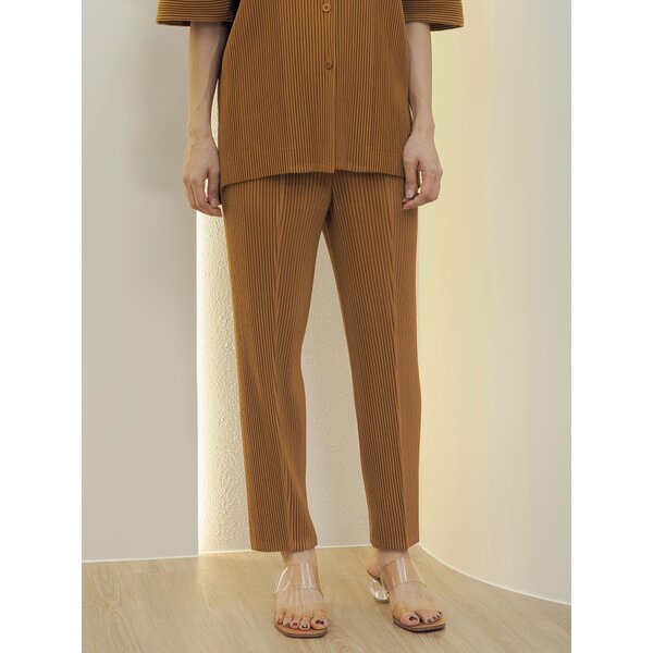 CLEARANCE SALES!! UNISEX ยาว 37 นิ้ว 2MUAY รุ่น GJO9271 กางเกงอัดพลีท THICK SLIM STRAIGHT PLEATED...