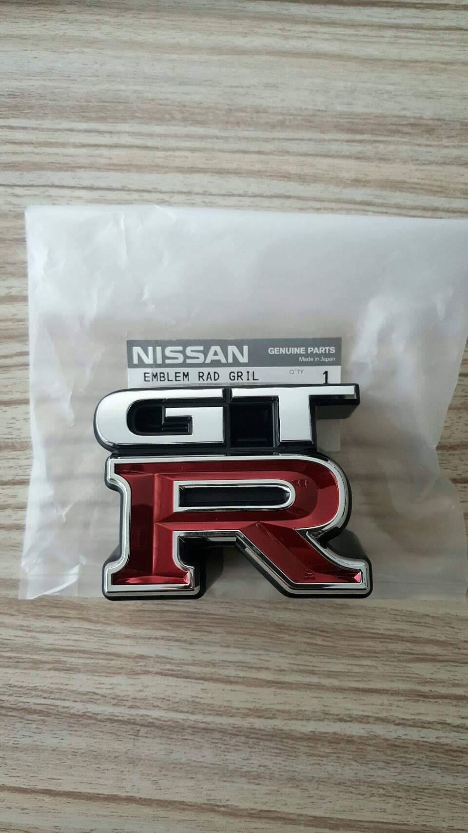 Logo GTR กระจังหน้า R34 