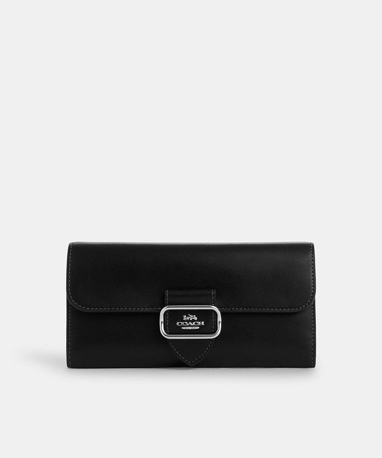 COACH MORGAN SLIM WALLET CP243 SV/BK