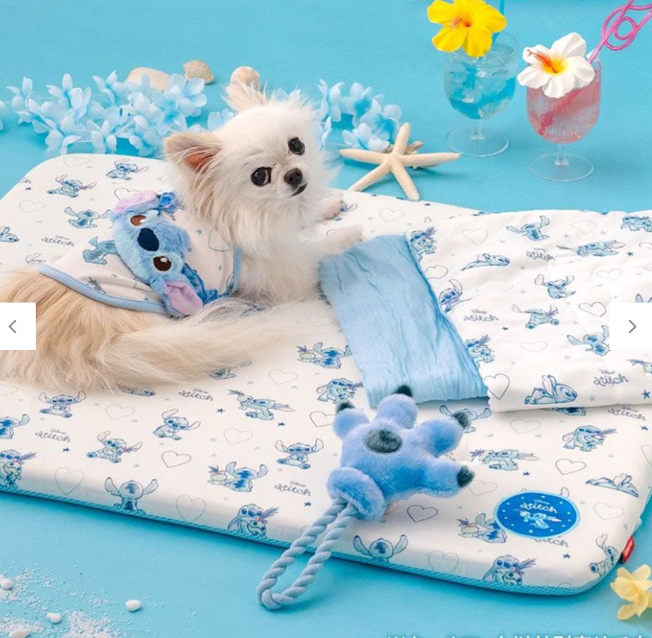 (Pre-order)เบาะเย็น เสื่อเย็นลาย Stitch สำหรับสัตว์เลี้ยง – PET PARADISE