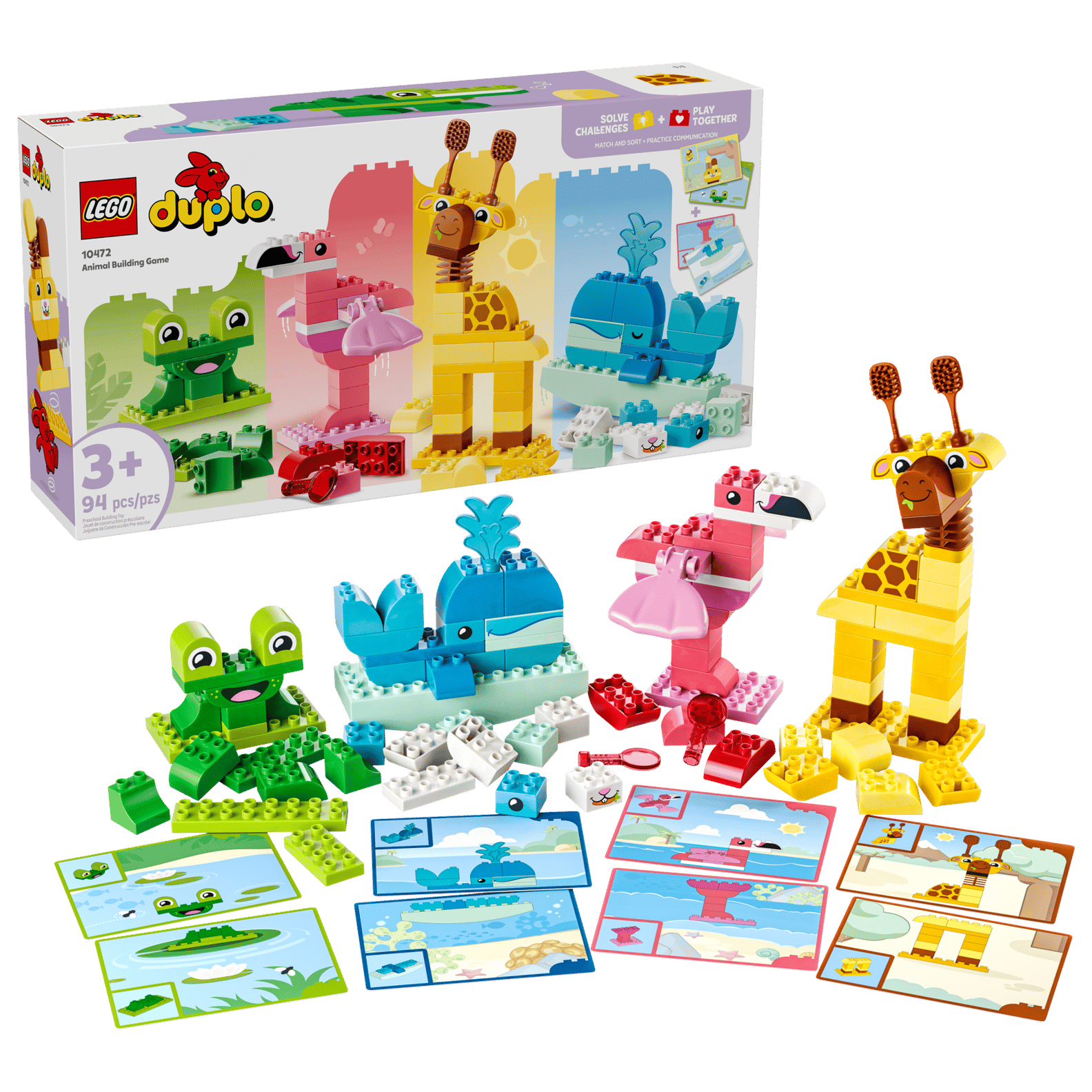 LEGO 10472 Animal Building Game(สินค้าซื้อแล้วไม่รับเปลี่ยนคืน)