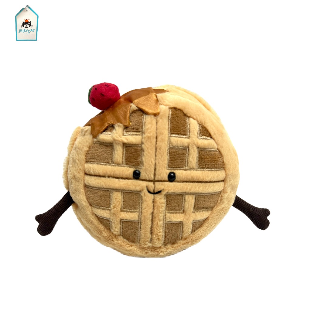 JELLYCAT ตุ๊กตาผ้าขน Amuseables Rene waffle  ของแท้จาก London ของใหม่
