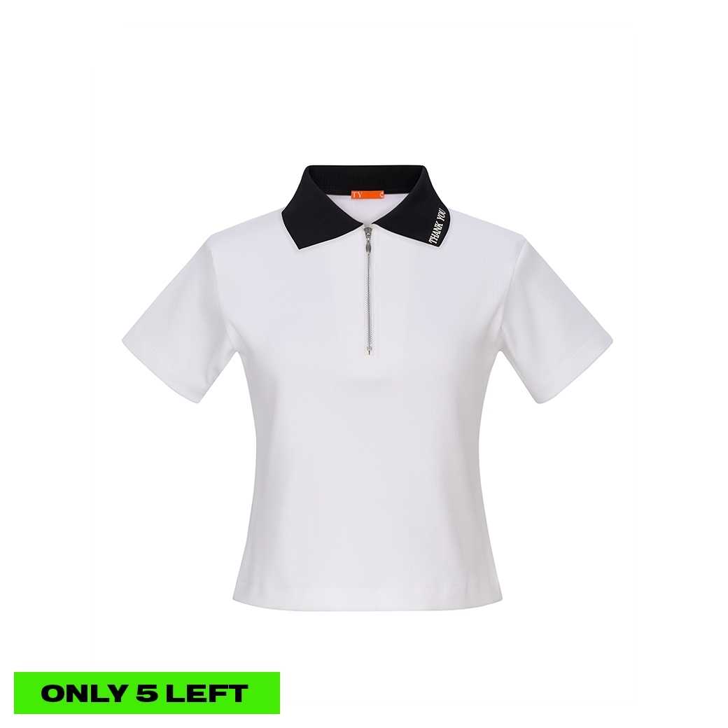 EMMY POLO SHIRT - WHITE