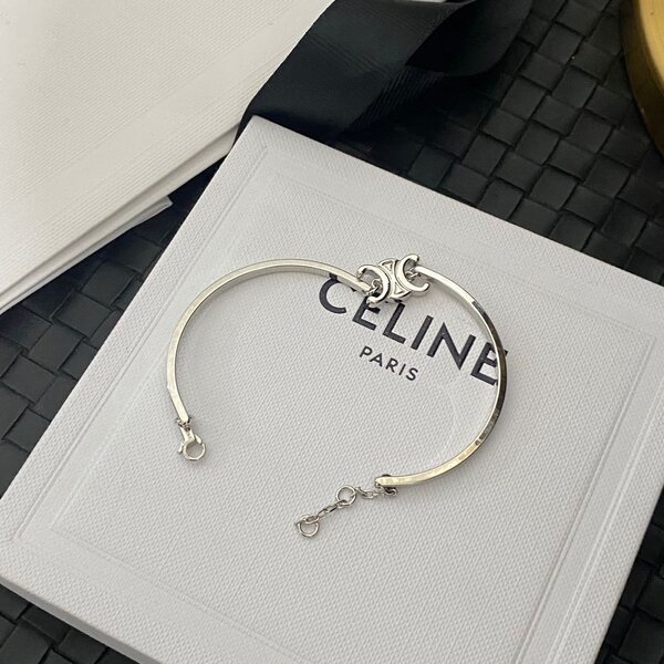 กำไลข้อมือ Celine เงิน