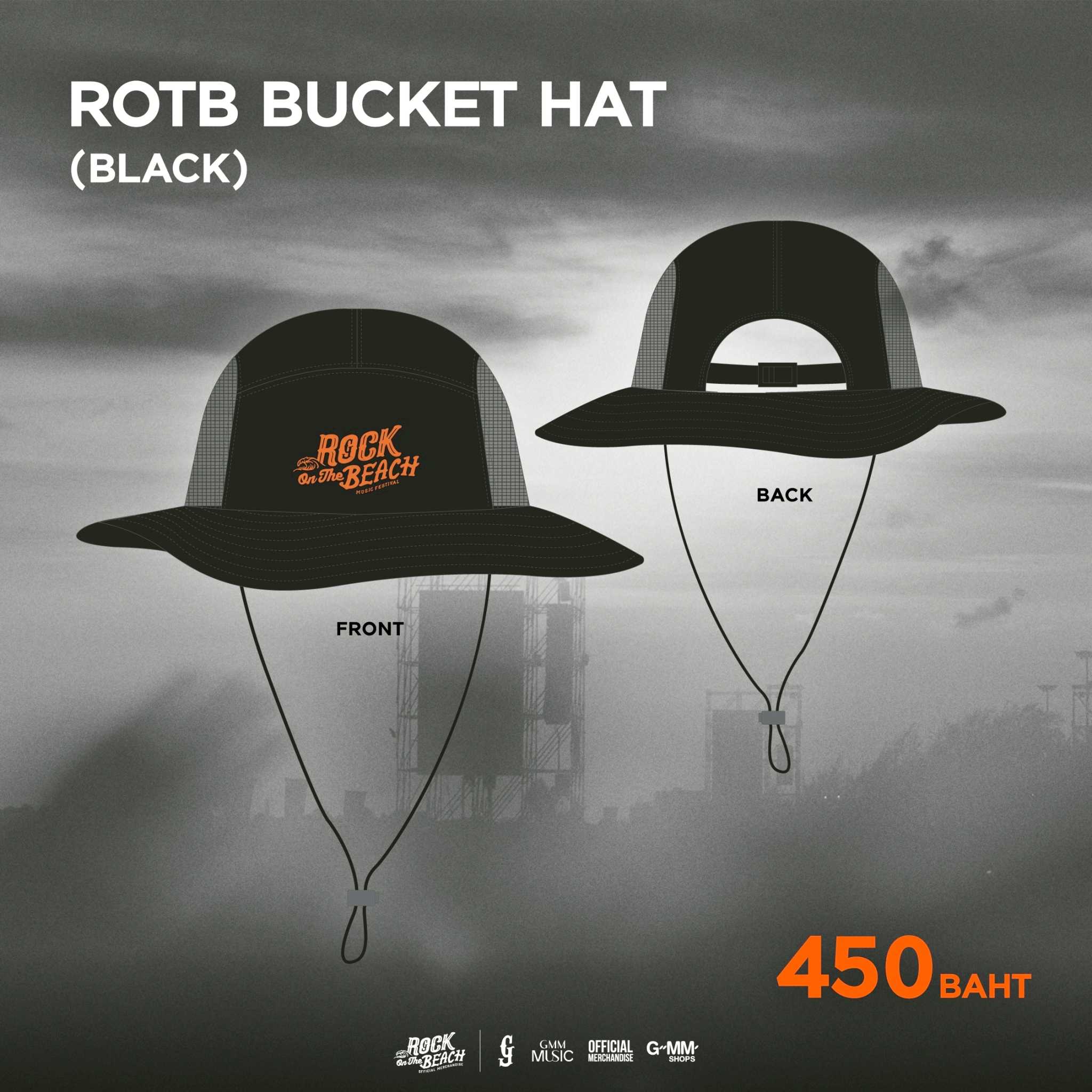 ROTB26 Bucket Hat-Black