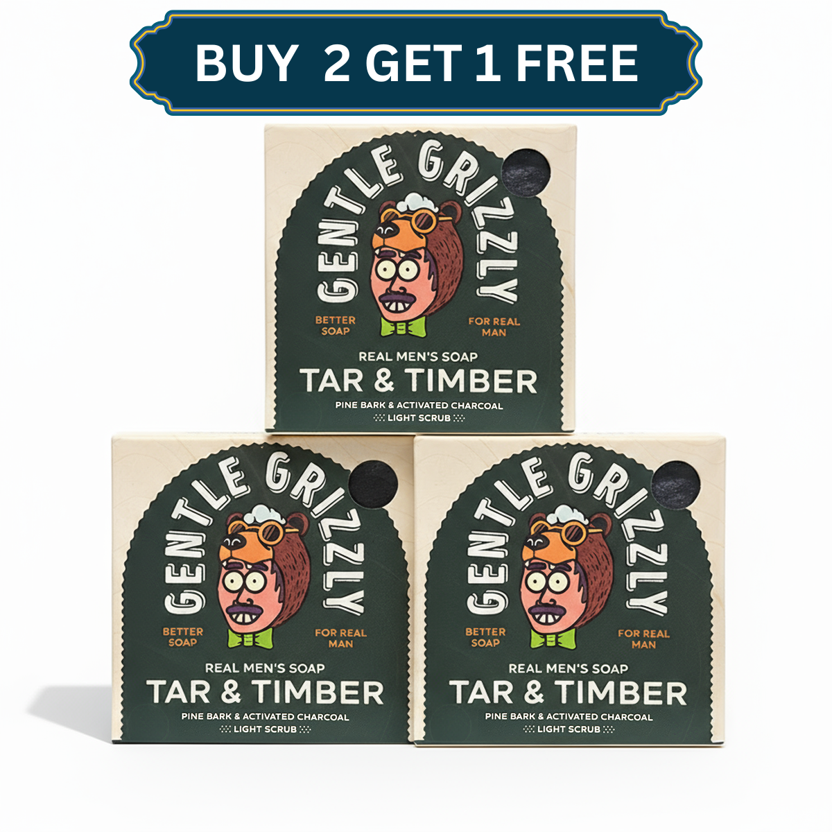 Tar & Timber Soap: Buy 2 Get 1 Free