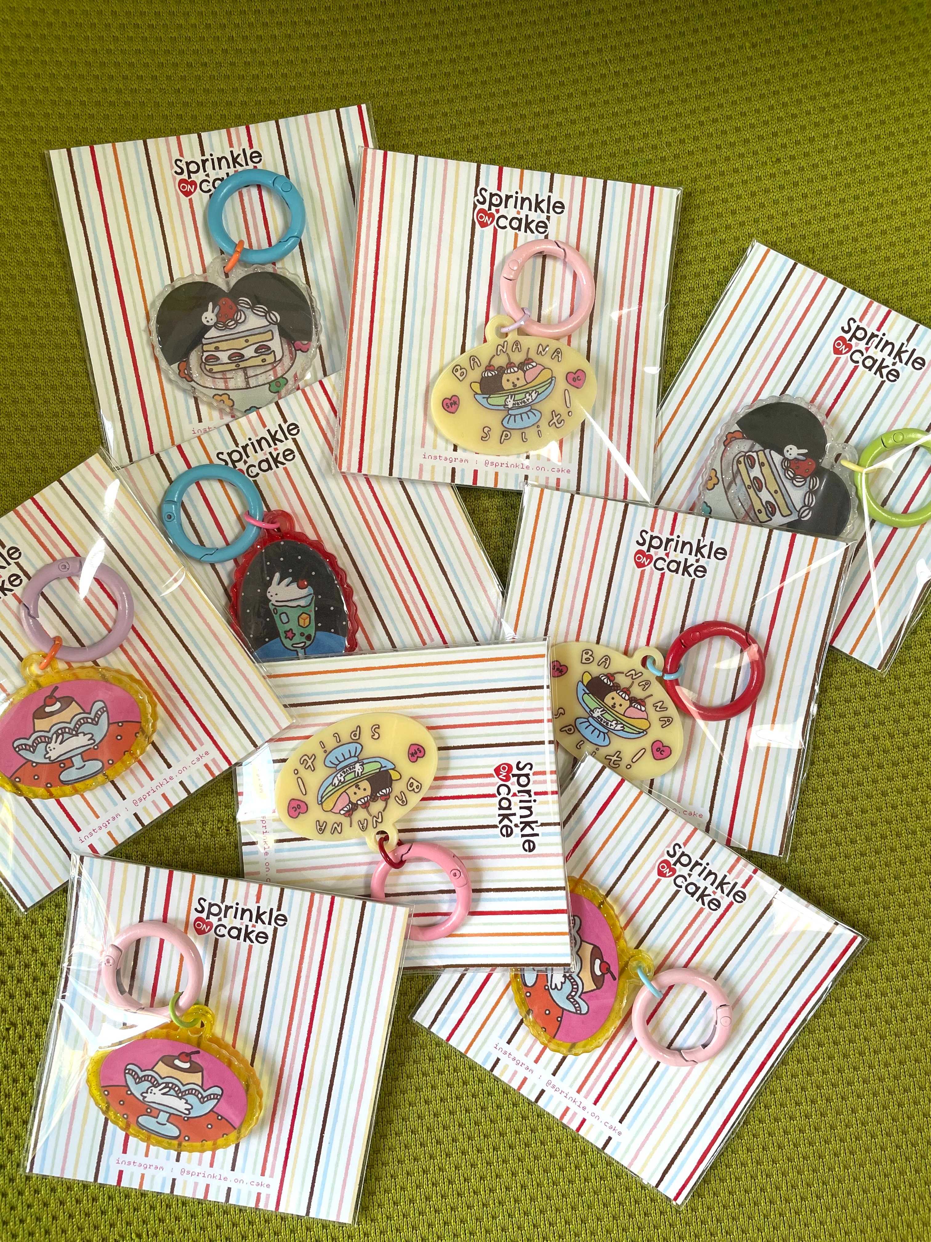 Another sprinkle Acrylic Keychain