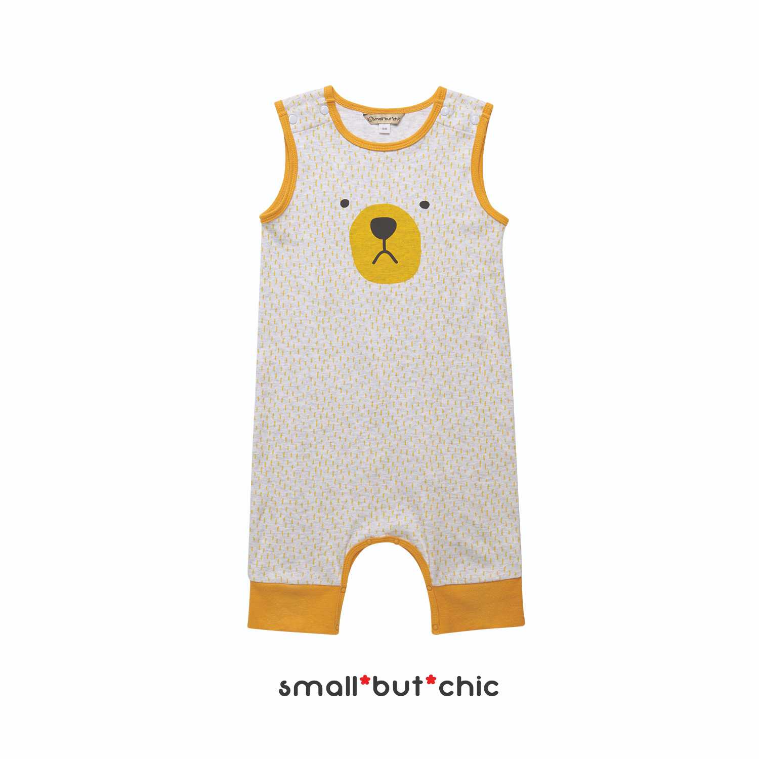 Romper แขนกุดลายหมีน้อย(BS-174)