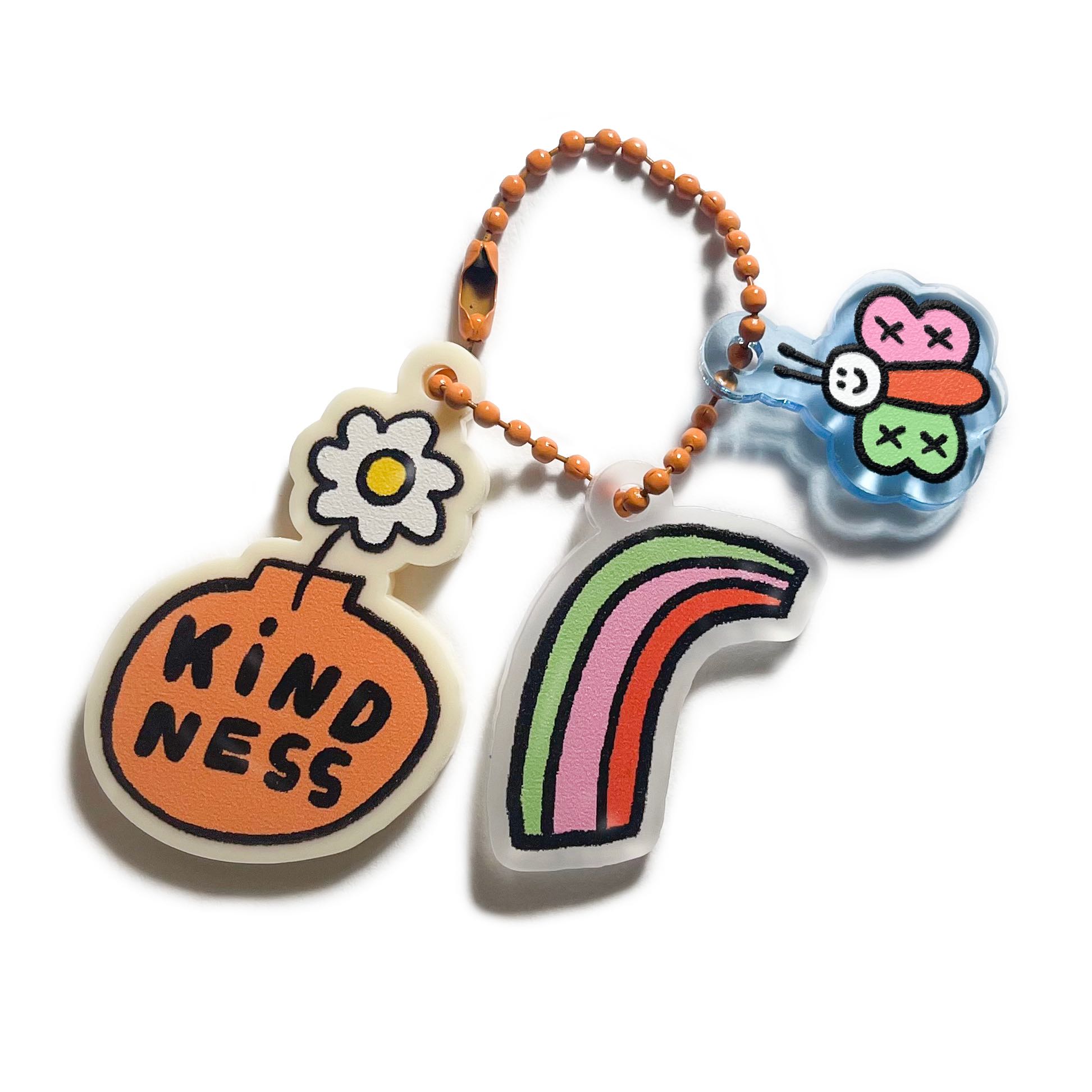keyring set ชุด 3 ชิ้น - kindness