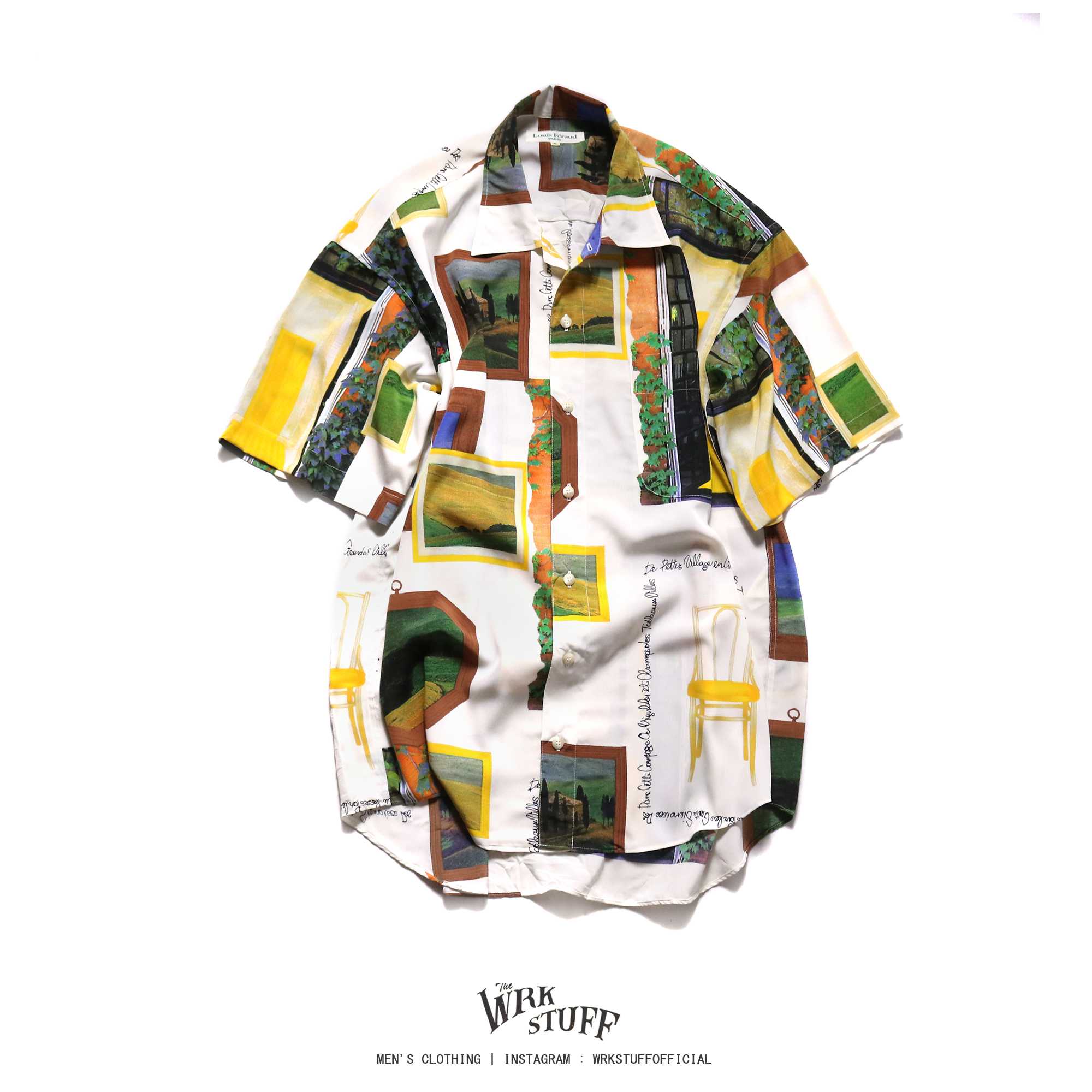 Louis Féraud Paris Embrioder Shirt (L)