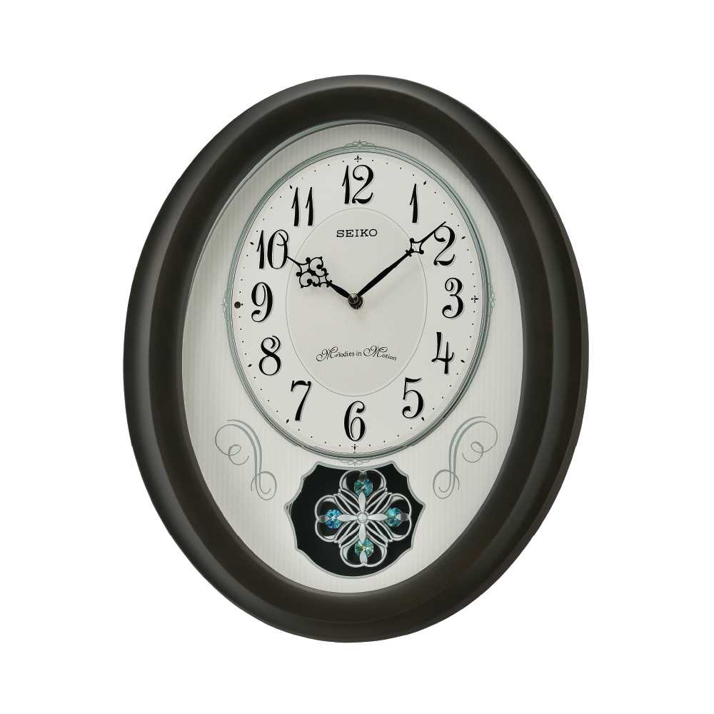 SEIKO CLOCKS นาฬิกาเมโลดี้ รุ่น QXM606N  ขนาด 16 x13 นิ้ว