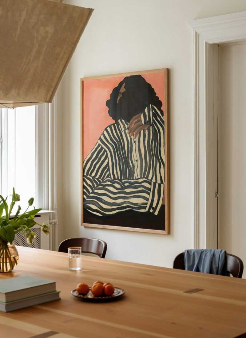Stripe BY HANNA PETERSON (SIZE 100 x 140 cm.)