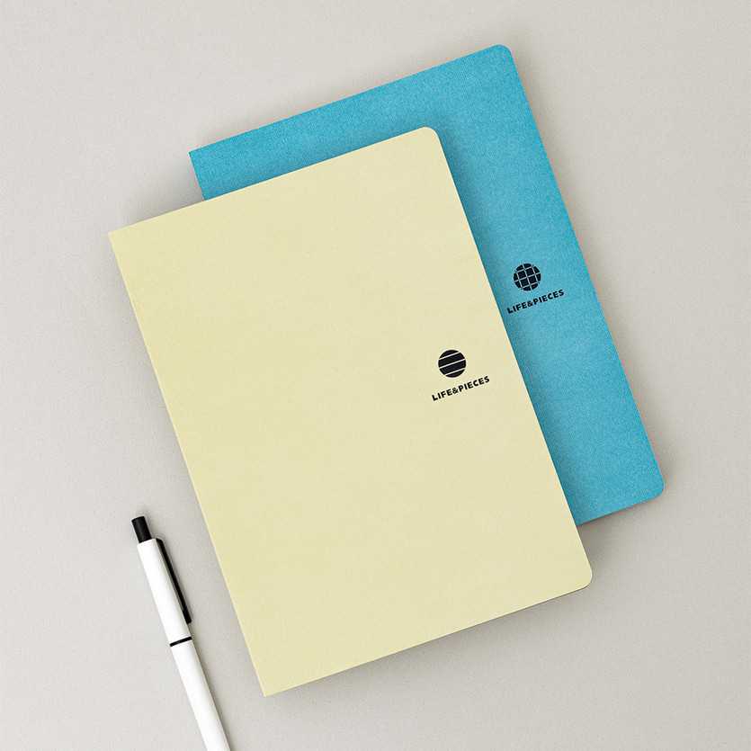 LIFE&PIECES Note v.3 L สมุดบันทึก A5 ลิขสิทธิ์แท้ LIVEWORK