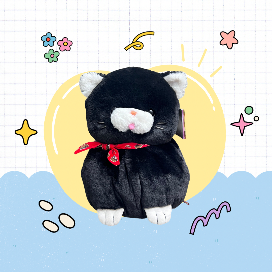 ตุ๊กตาแมว Choccake ไซส์ L ขนาด 12 นิ้ว แบรนด์ Rainflower
