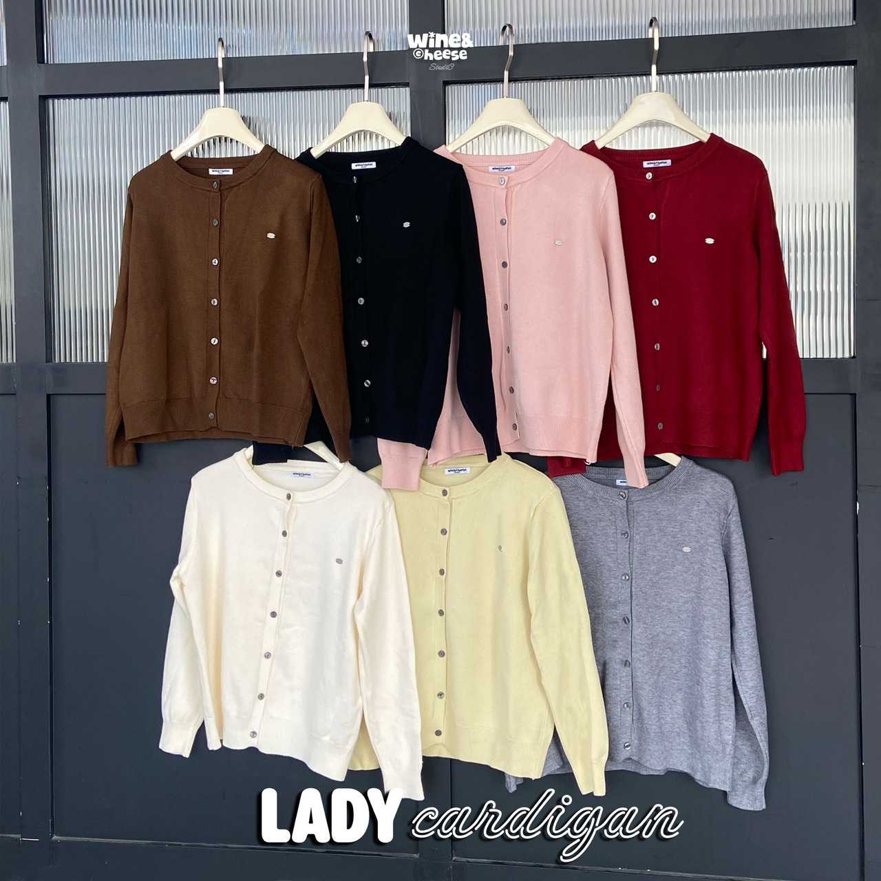 WC Lady Cardigan ผ้านิ่มใส่สบาย WC0010