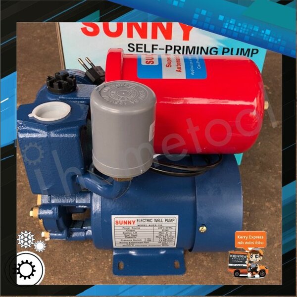 ปั๊มน้ำอัตโนมัติ Sunny AUPS-130 ขนาด 1 นิ้ว 0.5HP น้ำแรง ปั๊มออโต้ ปั๊มน้ำ ปั๊มน้ำออโต้ เหมาะสำหร...