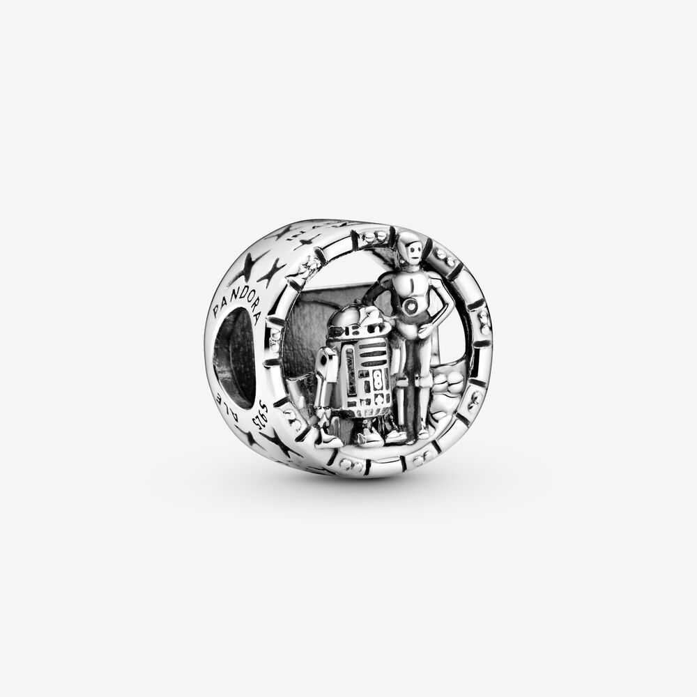 Star Wars C-3PO and R2-D2 Openwork Charm